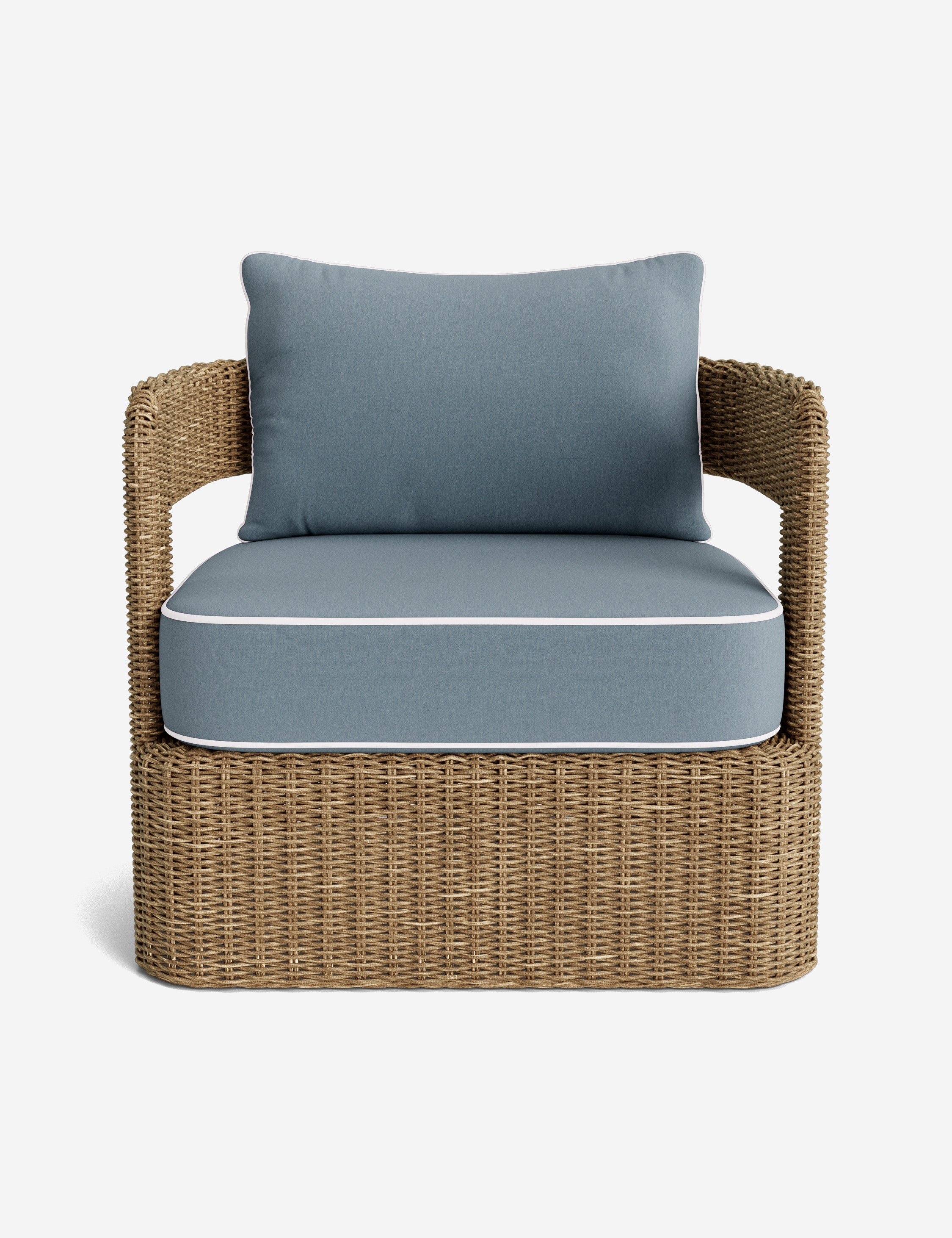 Lulu and Georgia Hadler Outdoor Swivel Lounge Chair - view 16