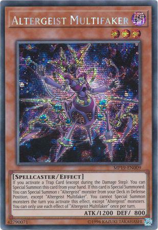 Yu-Gi-Oh! Altergeist Multifaker - MP19-EN009 - Prismatic Secret Rare - Unlimited