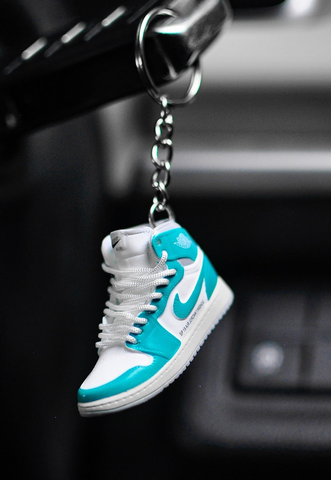 Kicks Machine 3D Sneaker Keychain Turbo Green