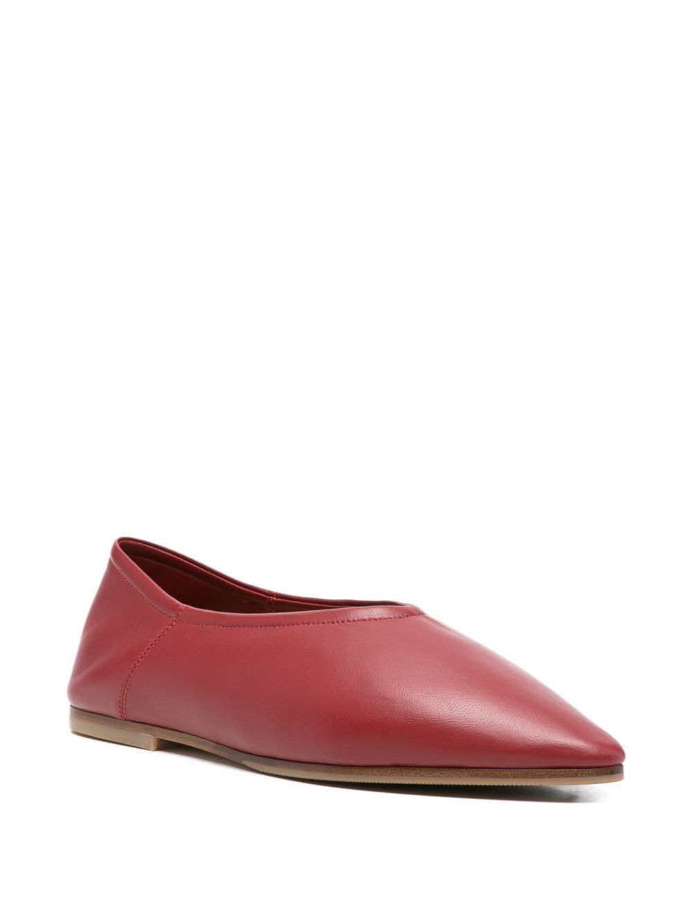 Babu' Milano Leather ballet flats – Outer: Calf Leather 100% - view 2