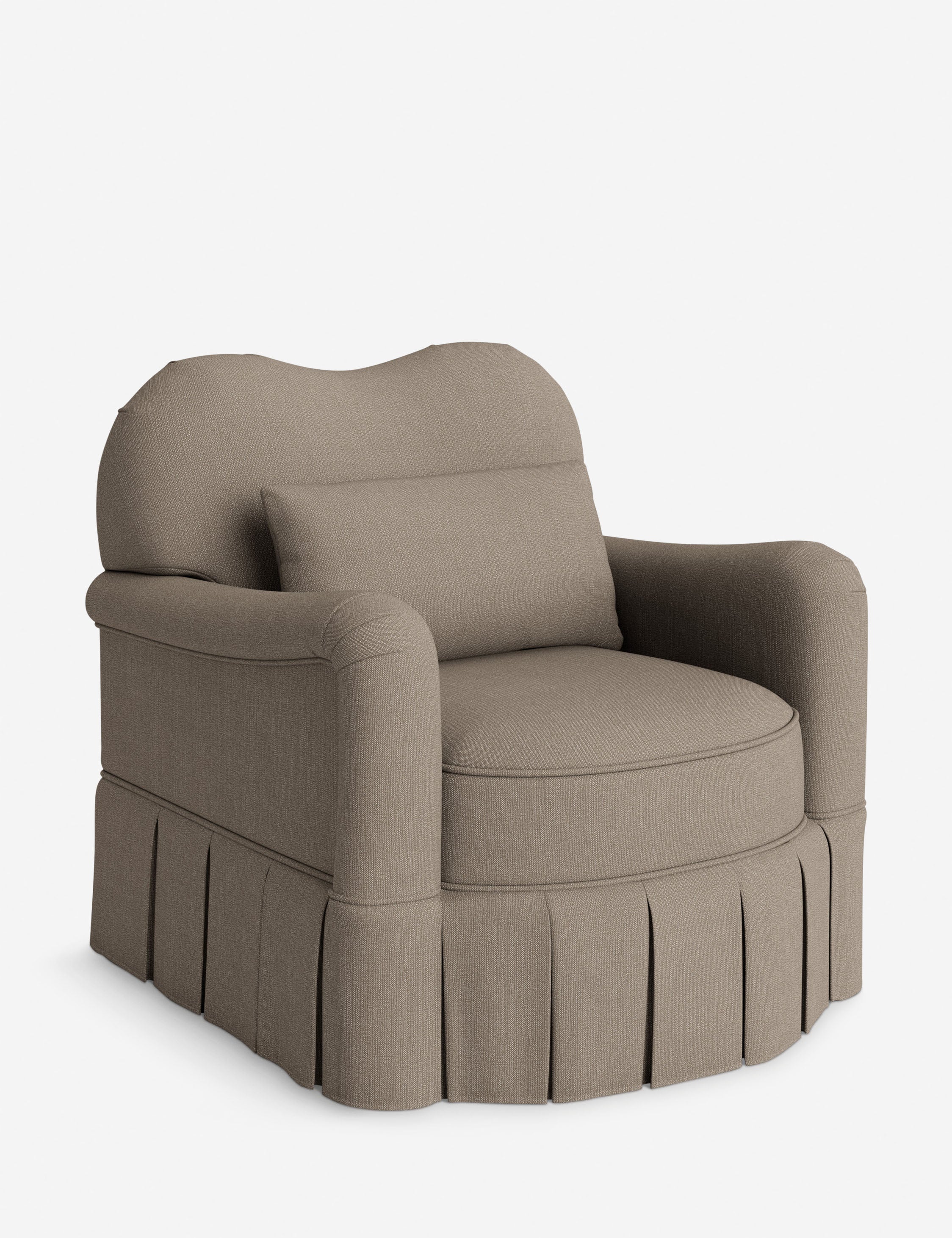 Lulu and Georgia Middleton Skirted Accent Chair by Ginny Macdonald - view 85