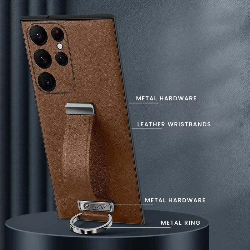 Million Cases Wristband Leather Shockproof Business Case - Samsung - view 10