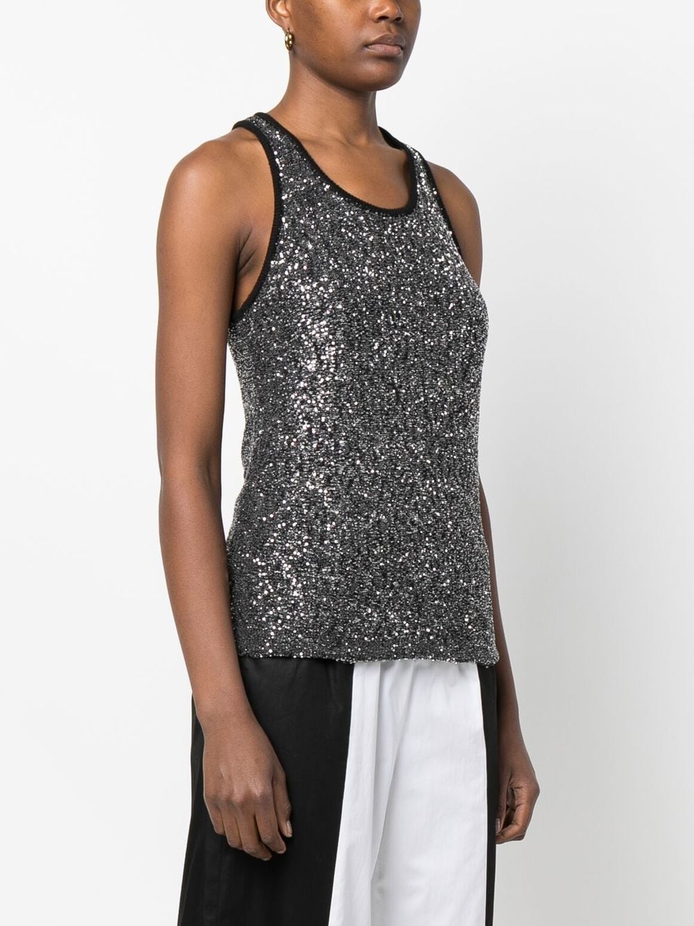 Fabiana Filippi Sequin tank top - view 5
