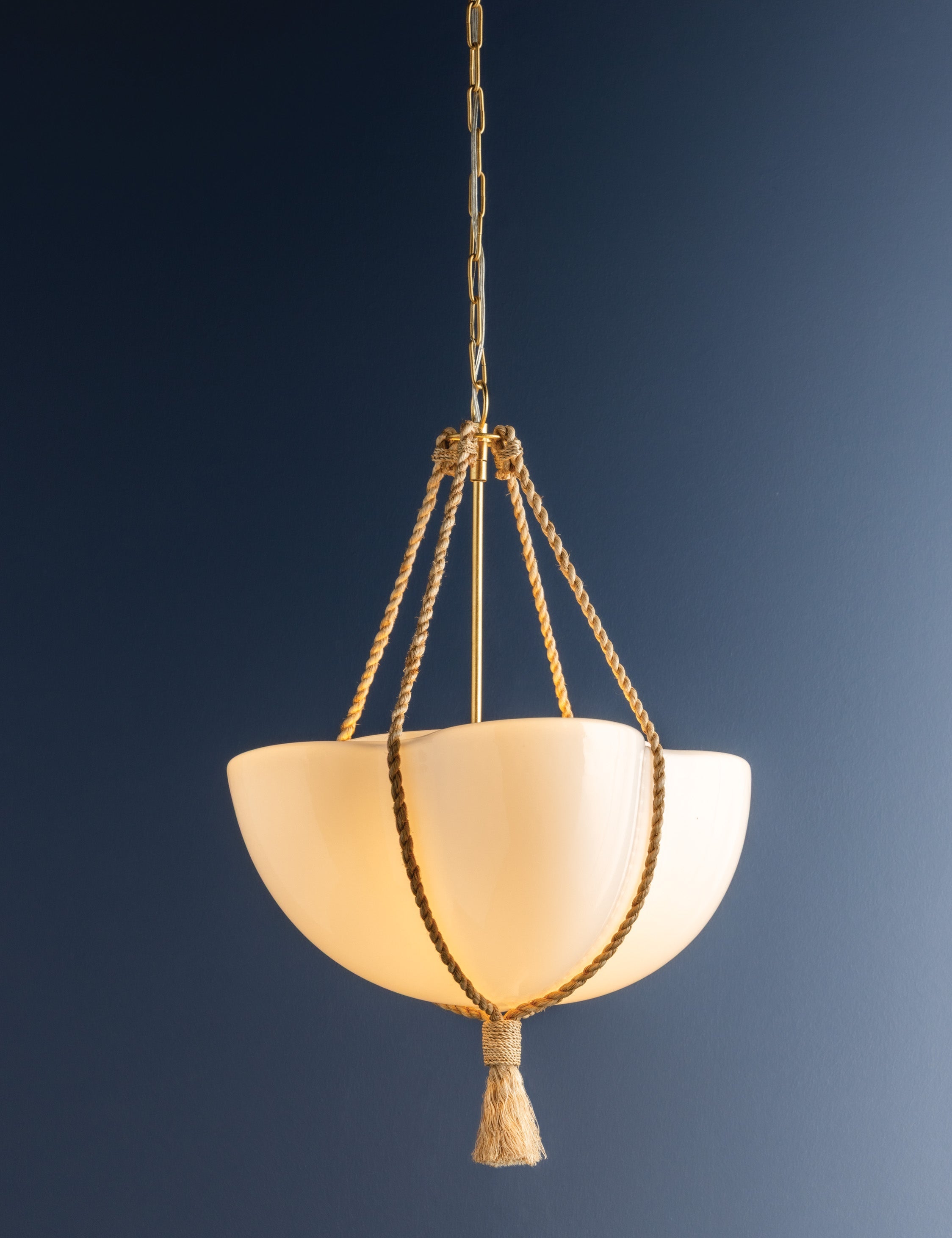 Lulu and Georgia Bosaro Pendant Light – Brass - view 2