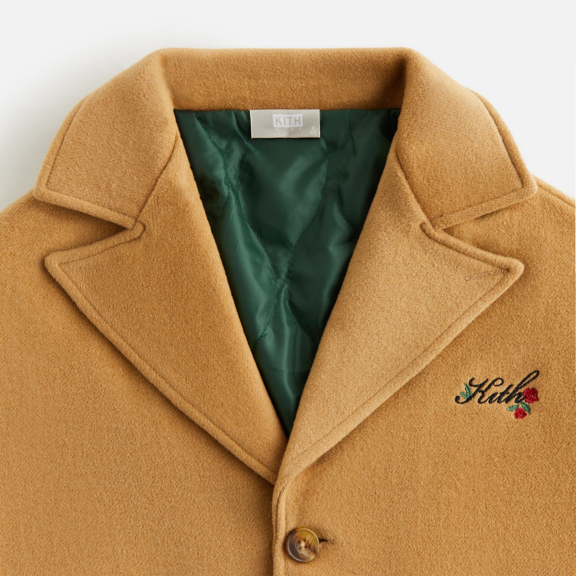 Kith Kids Novelty Wool Coat - Teak - view 5