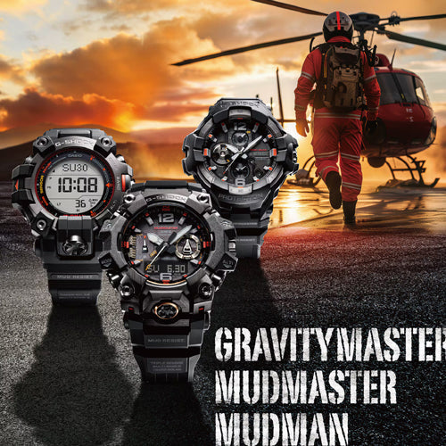 Casio G-Shock MASTER OF G - LAND MUDMAN Black Dial Men 52.7mm G1599 GW-9500MEC-1 - view 2