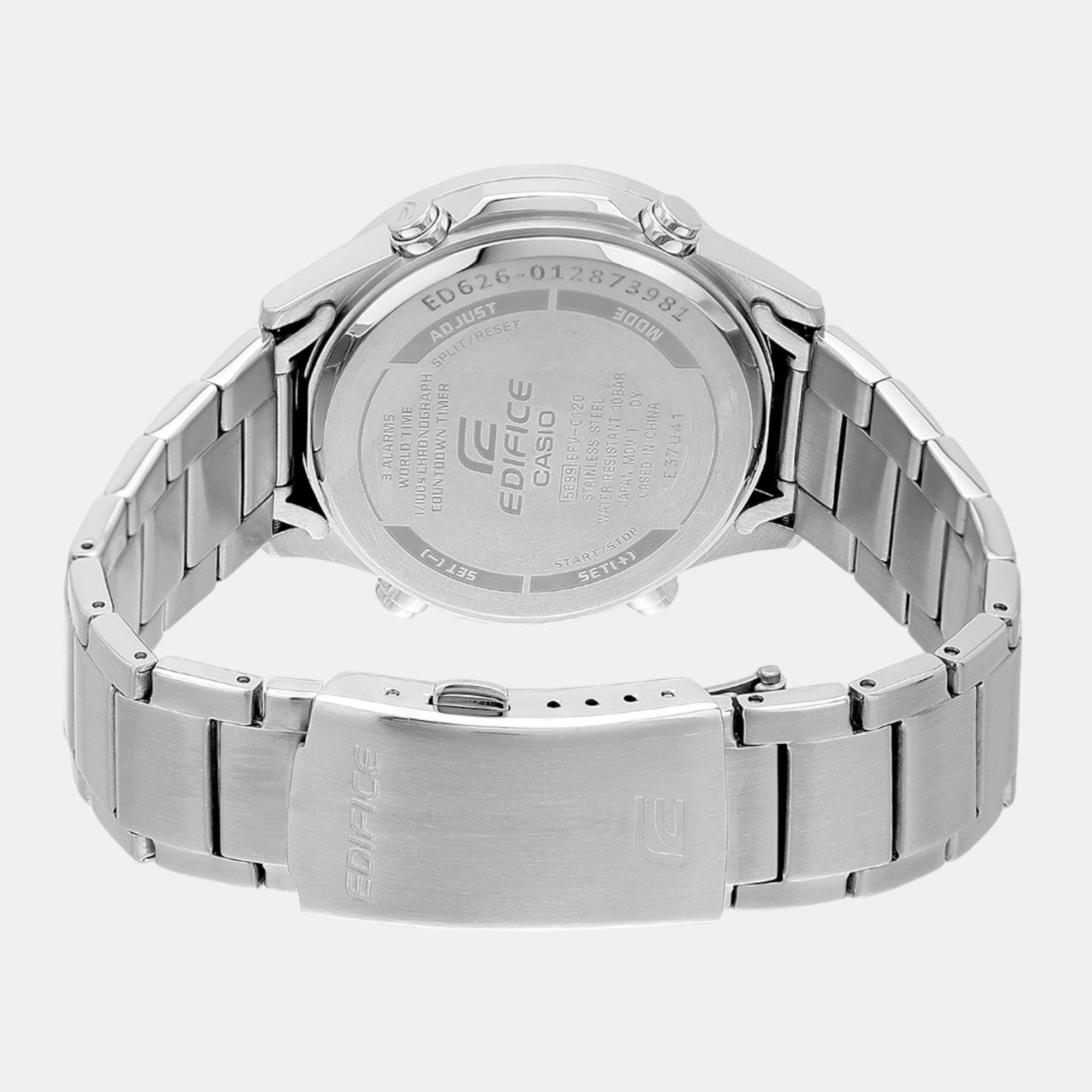 Casio Edifice Men Quartz Green Dial Analog-Digital Stainless Steel Watch ED626 - view 6