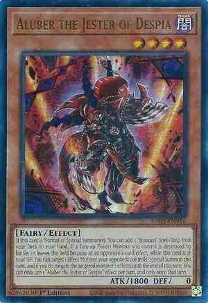 Yu-Gi-Oh! Aluber the Jester of Despia - RA02-EN016 - Ultra Rare - 1st Edition