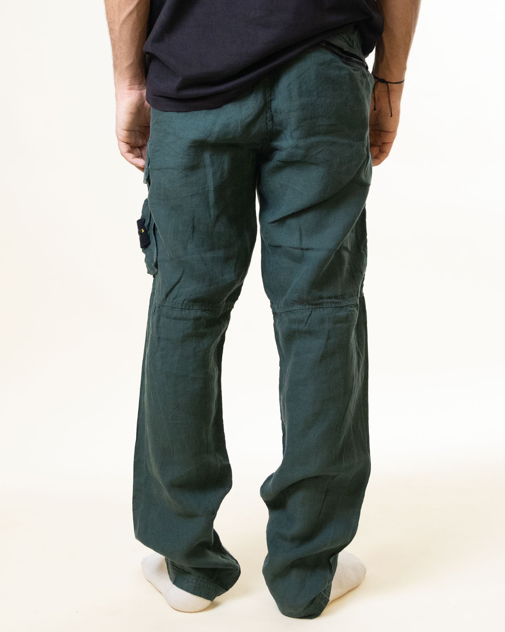 Stone Island Green Trouser - view 4