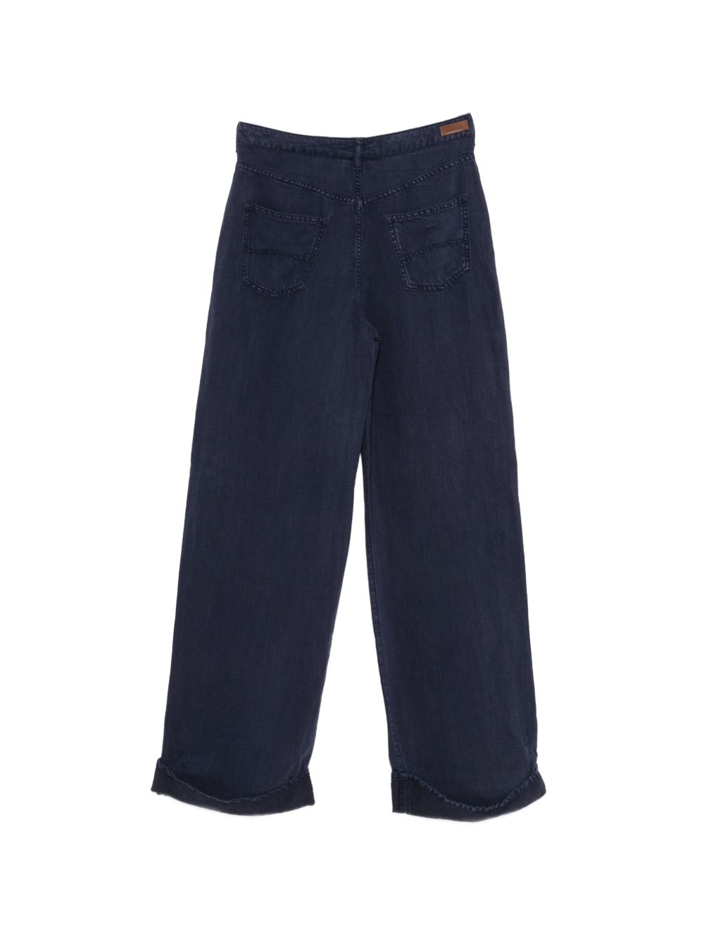 Emporio Armani Linen blend trousers – 60% Lyocell, 40% Linen - view 2