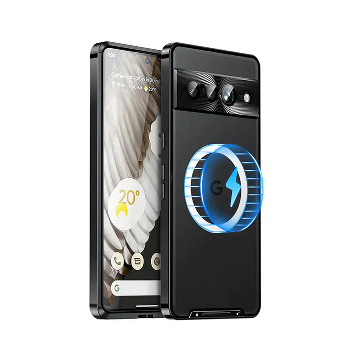Million Cases Pixel 8 Series Luxe Guard Ultra Thin Metal Frame Case