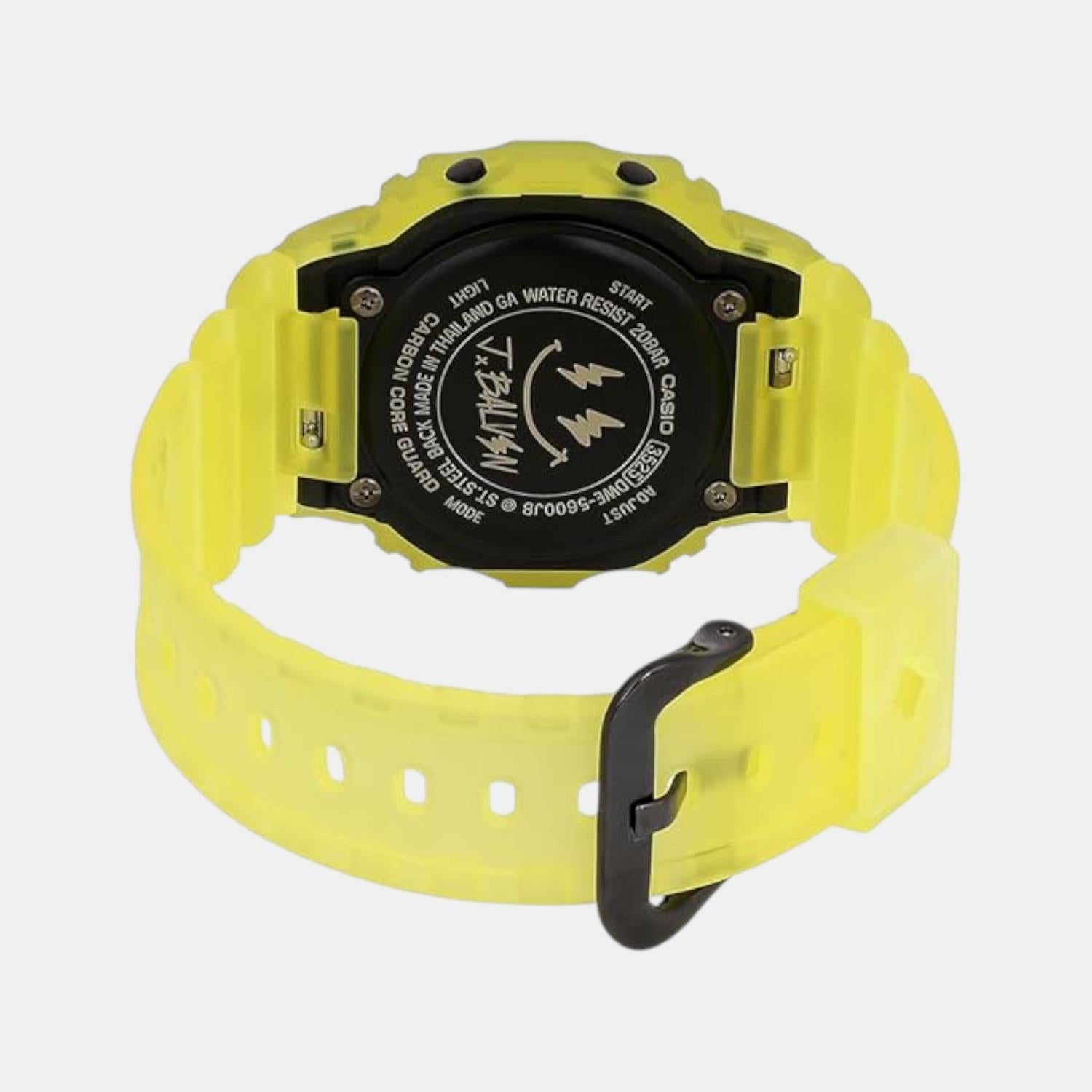 Casio G-Shock Men Quartz Black Dial Digital Resin Watch G1652 - view 4