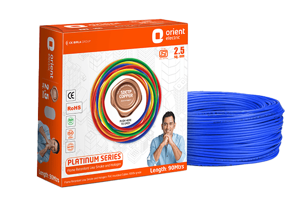 Orient Electric Flame Retardant Low Smoke And Halogen Platinum Wires - view 6