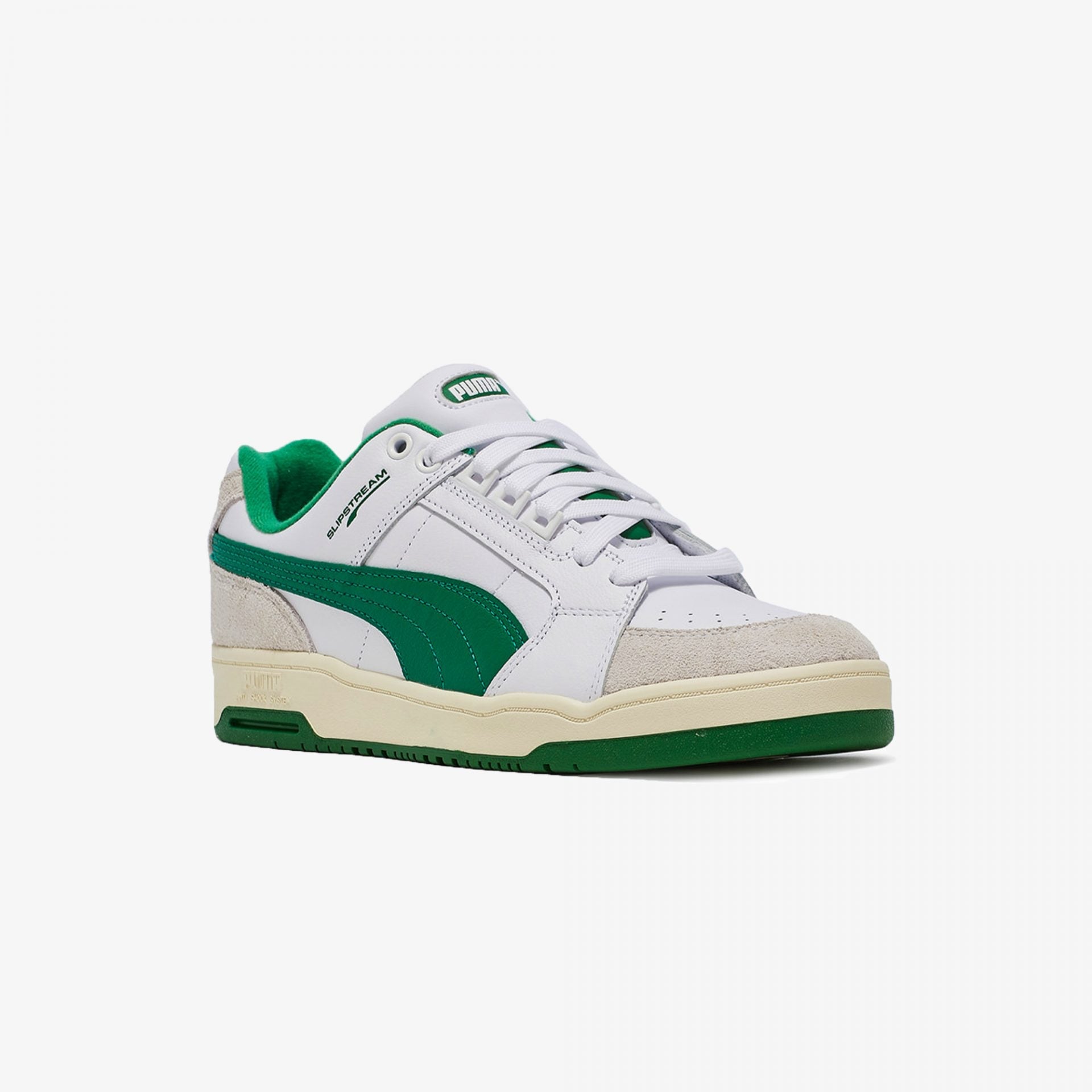 Puma | SLIPSTREAM LOW RETRO { WHITE / GREEN
