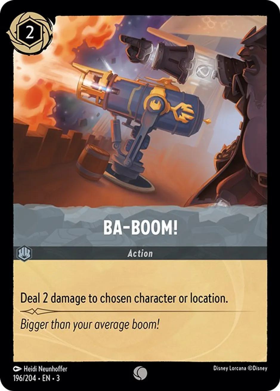 Lorcana Ba-Boom! - 196/204 [Into the Inklands] [Non-Foil]