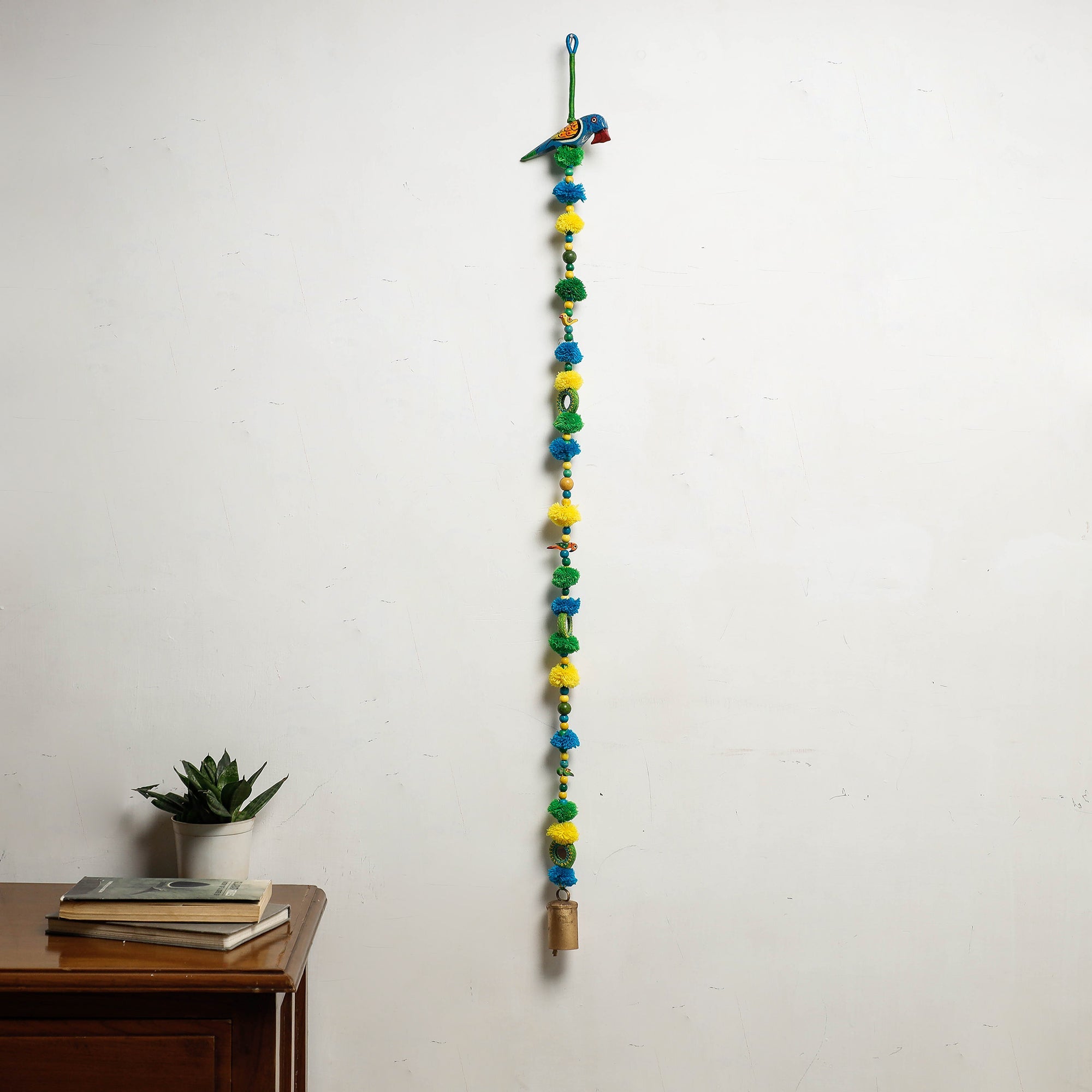 Patwa thread beadwork – ITOKRI CRAFTS INITIATIVE Patwa Thread & Beadwork Hanging with Bell