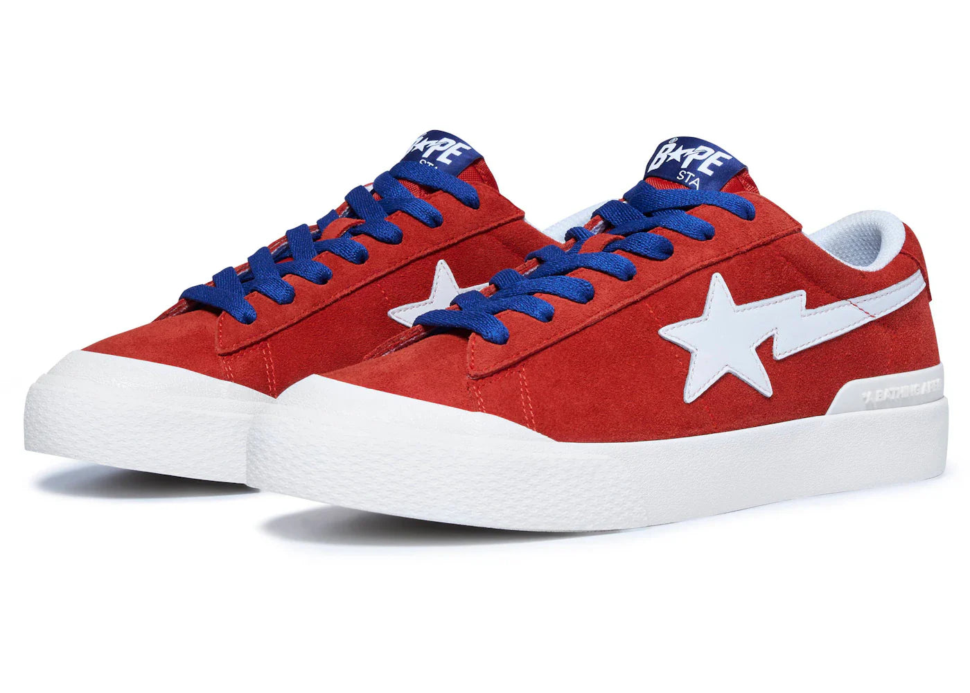 BAPE A Bathing Ape Mad Sta Red
