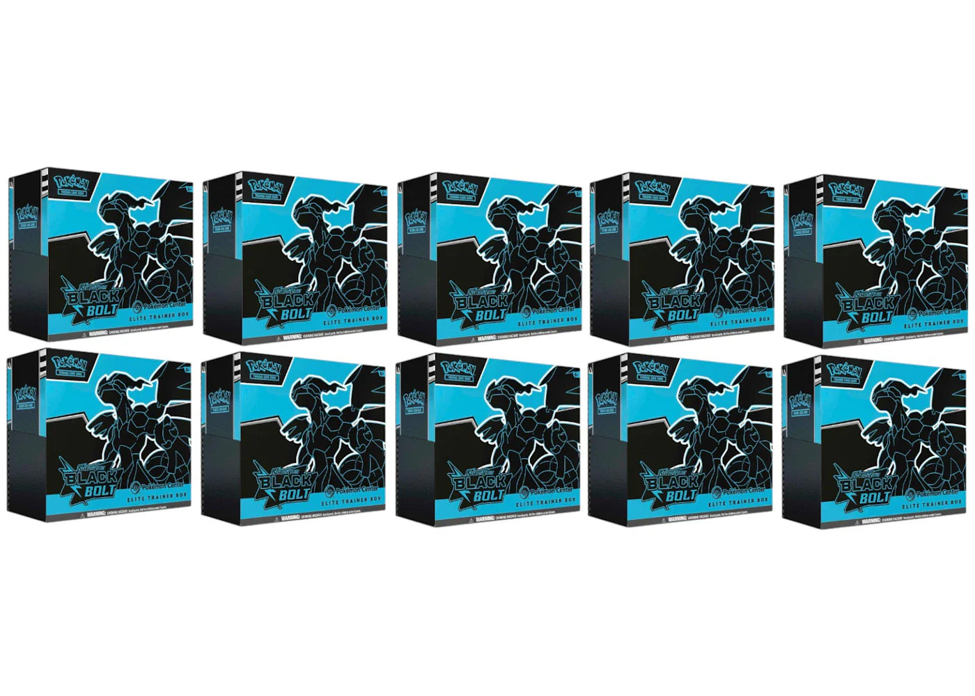 Scarlet violet black – 2025 Pokémon Scarlet & Violet Black Bolt Pokemon Center Elite Trainer Box 10x Lot