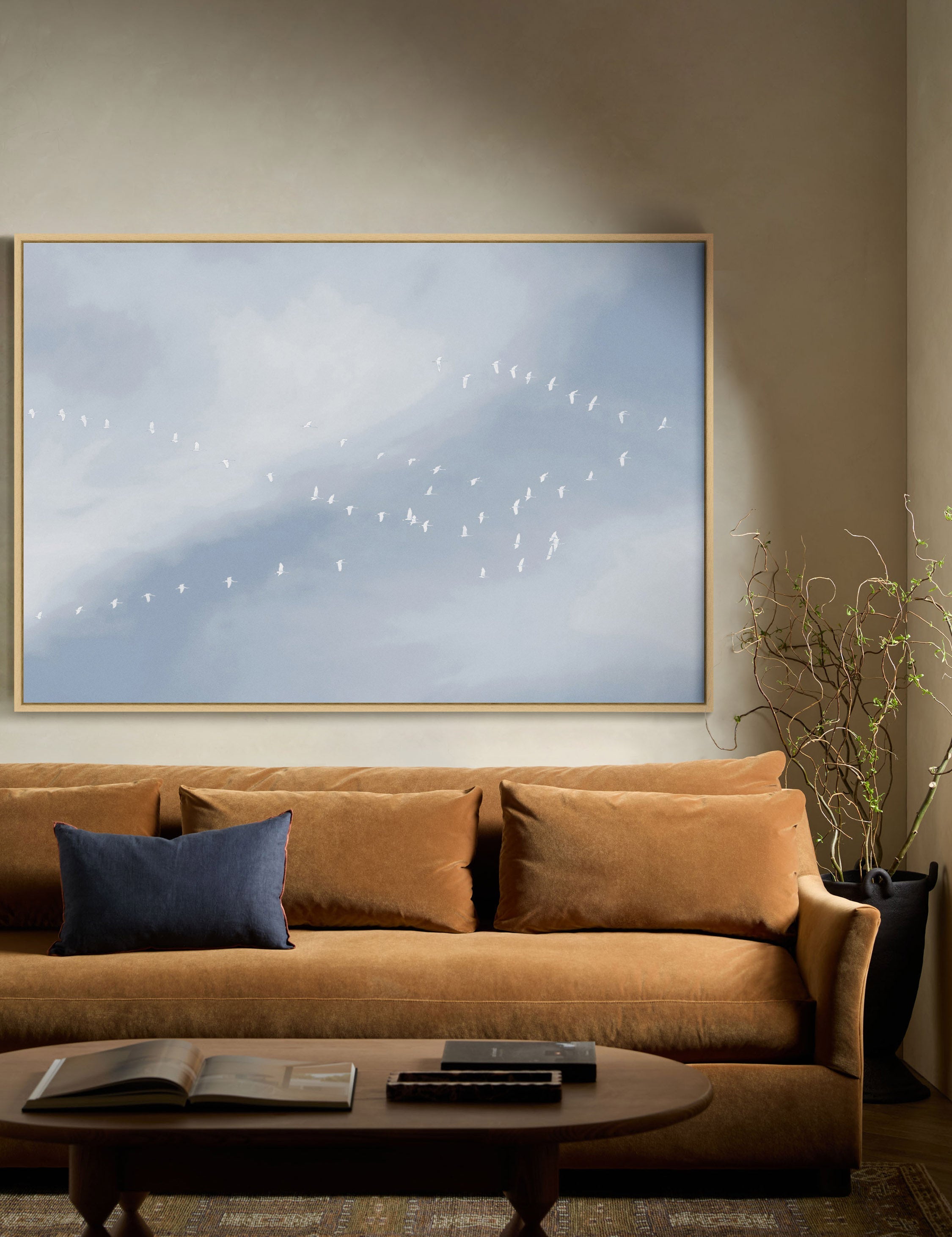 Lulu and Georgia Soaring Blue Sky Print - view 2
