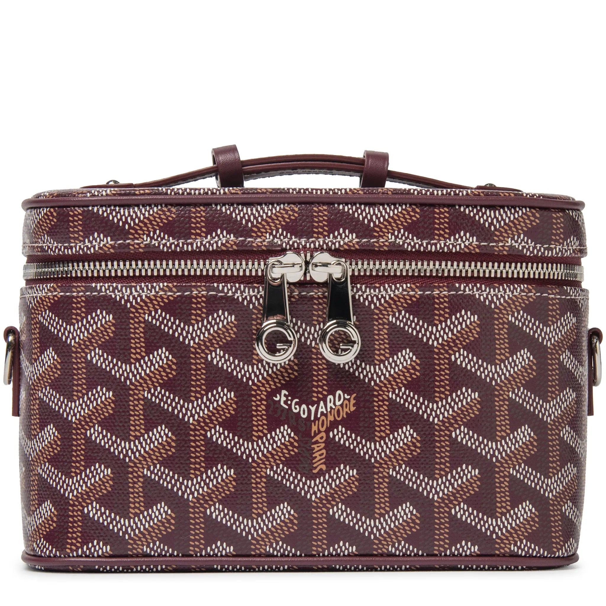 Goyard Muse Mini Burgundy Vanity Bag