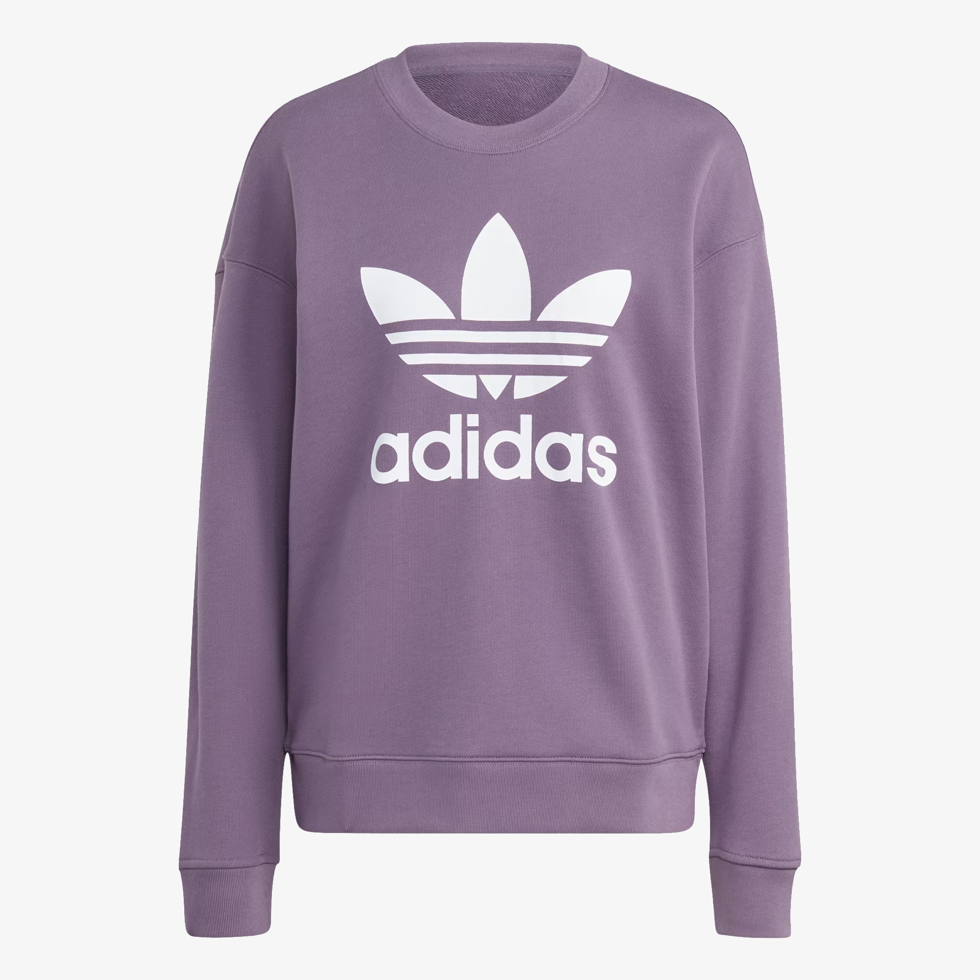 Adidas Originals | TREFOIL CREW SWEATSHIRT { SHADOW VIOLET - view 2