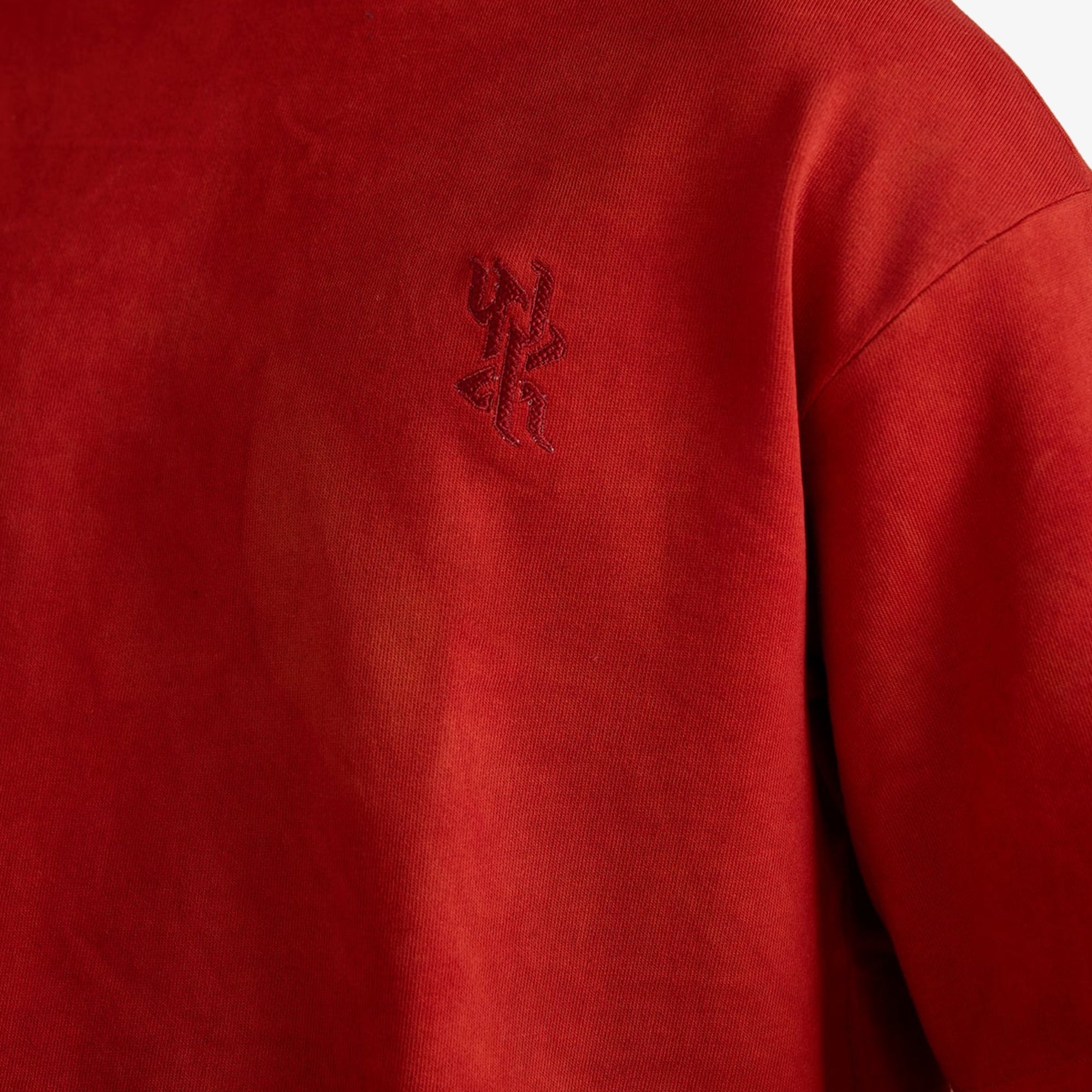 F A R A K | Basics Red Bagru T-shirt { Red - view 6