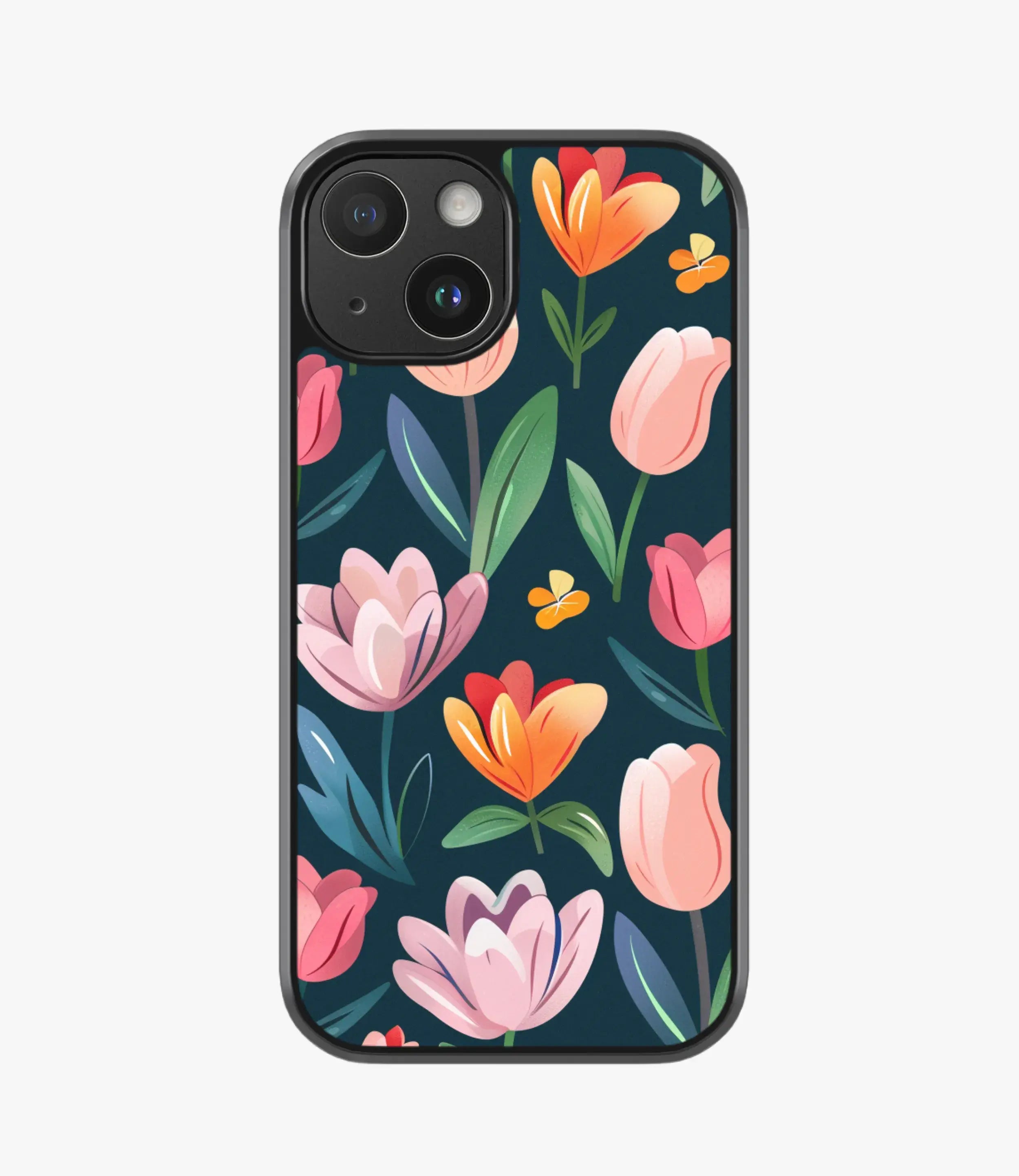 The Case Company Garden Party Hybrid Matte Case