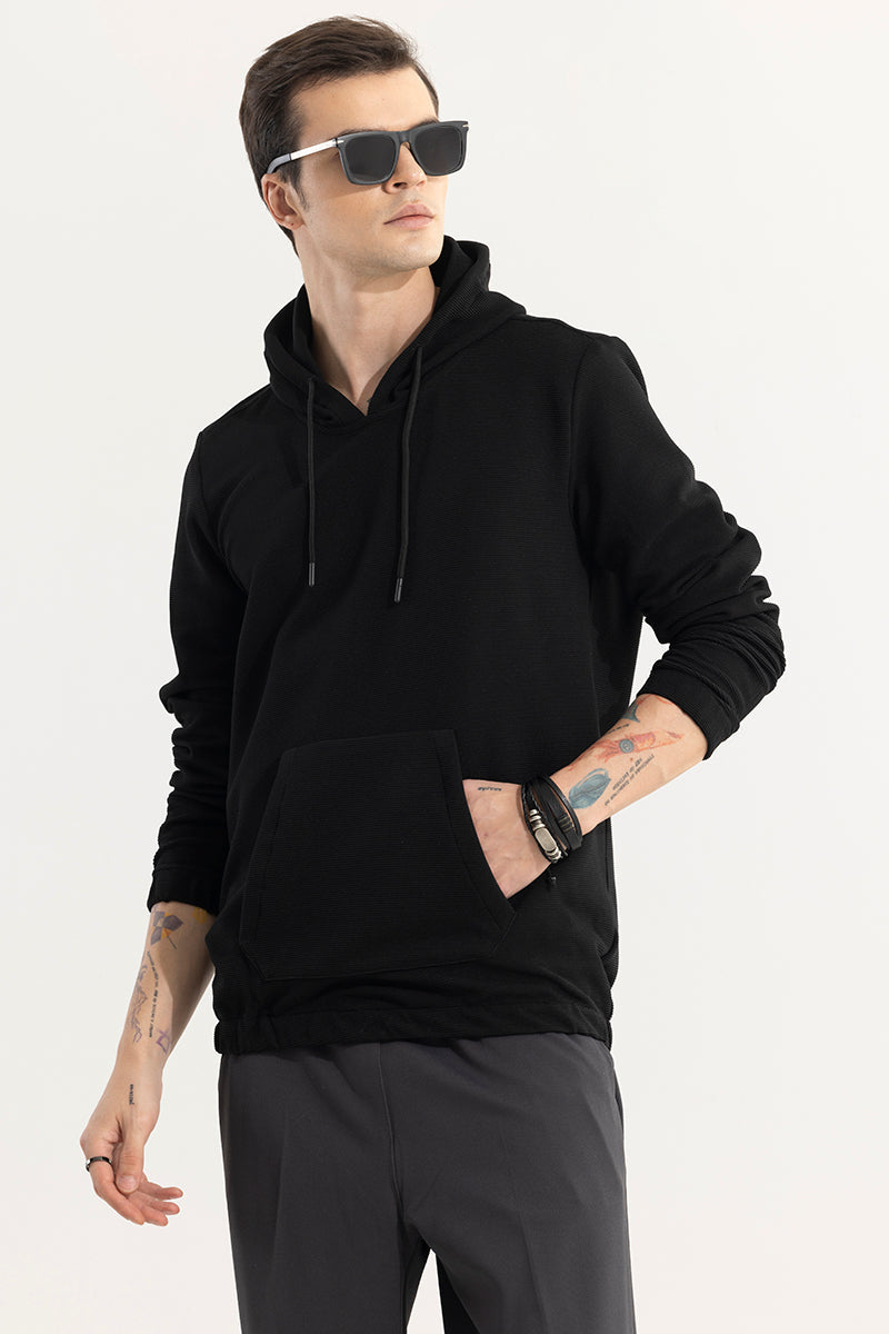 SNITCH Supine Black Hoodie