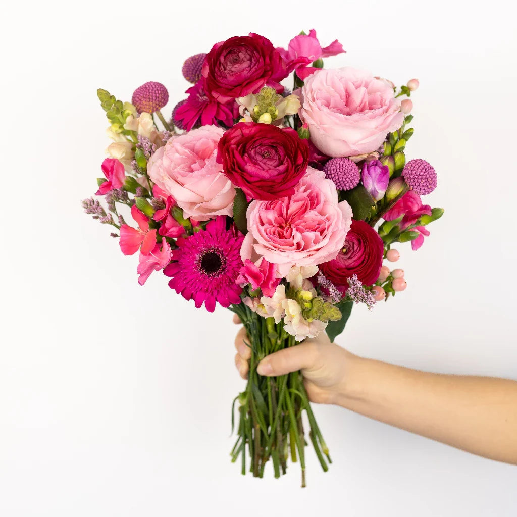 FiftyFlowers Gummy Pink Flower Bouquet