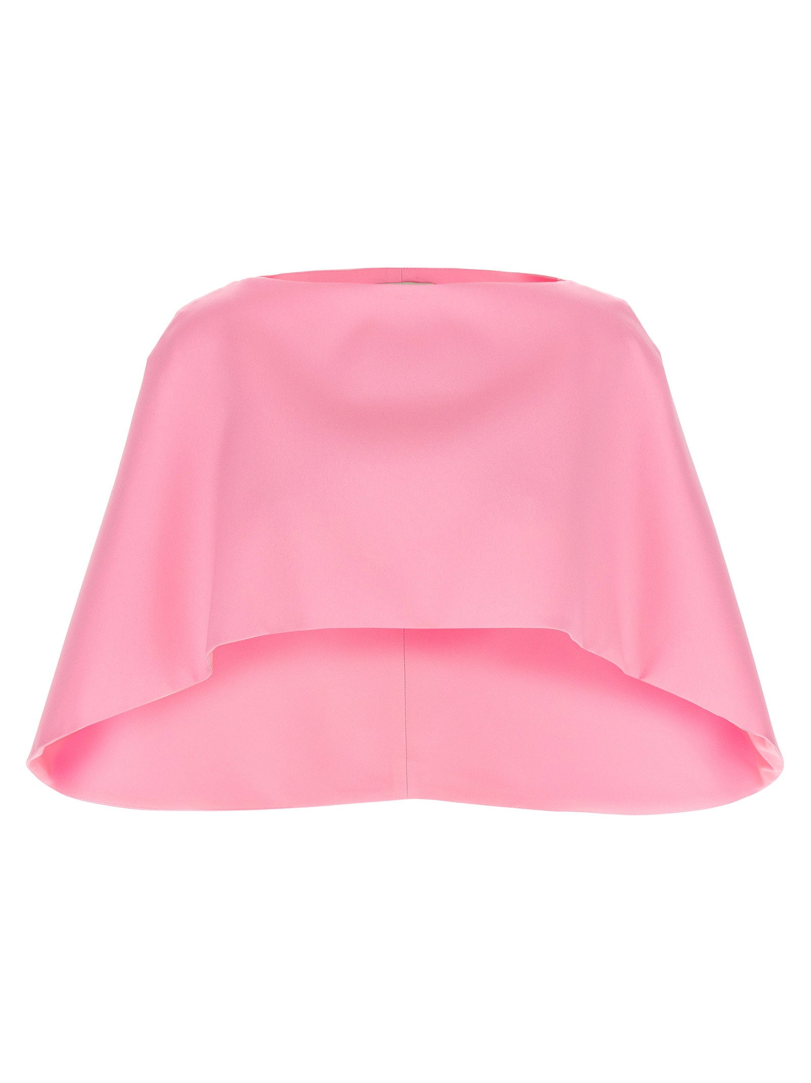Alberta Ferretti Cropped Mantle – 85% polyester, 15% silk