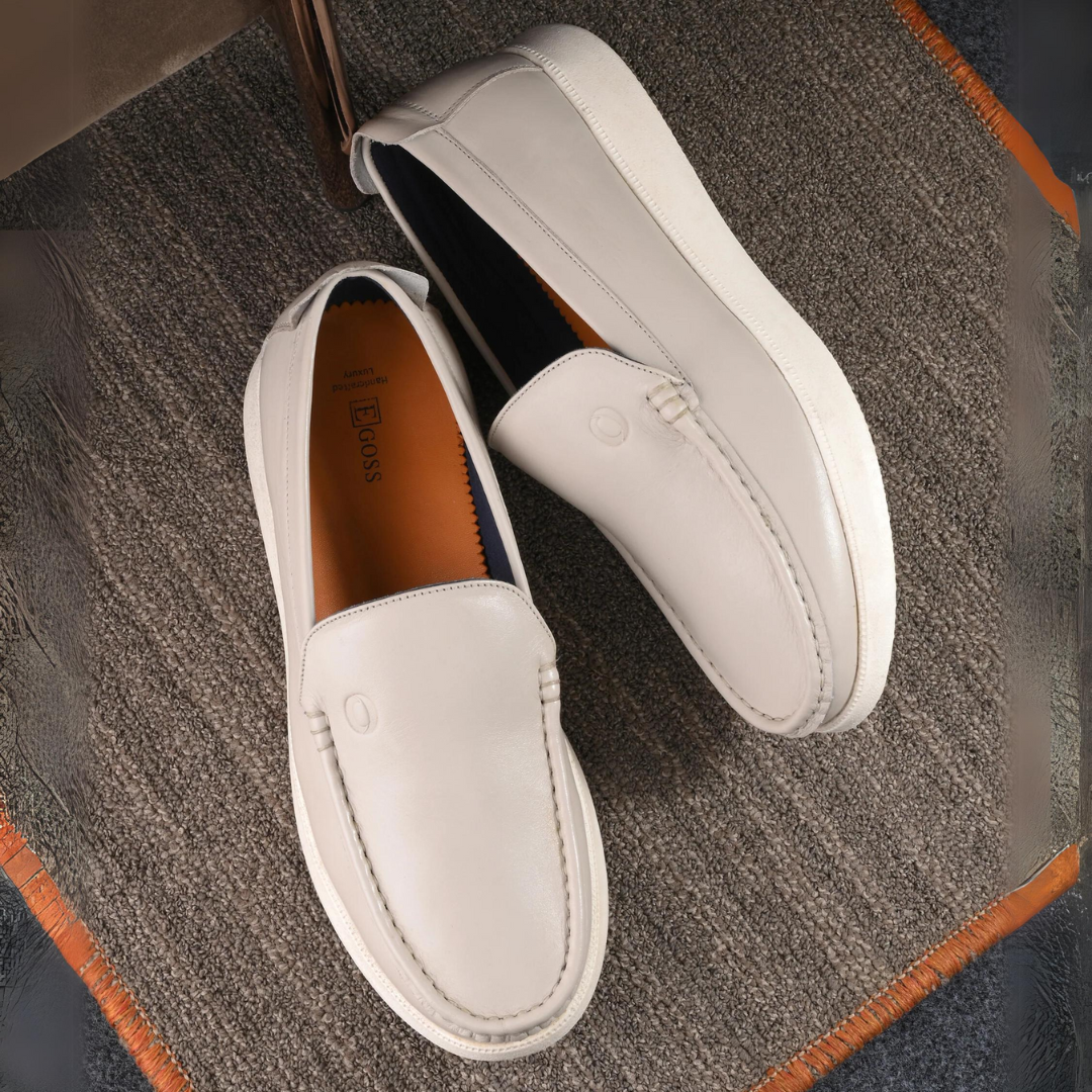 Egoss Shoes Egoss Gold Slip-On Sneakers For Men - view 2