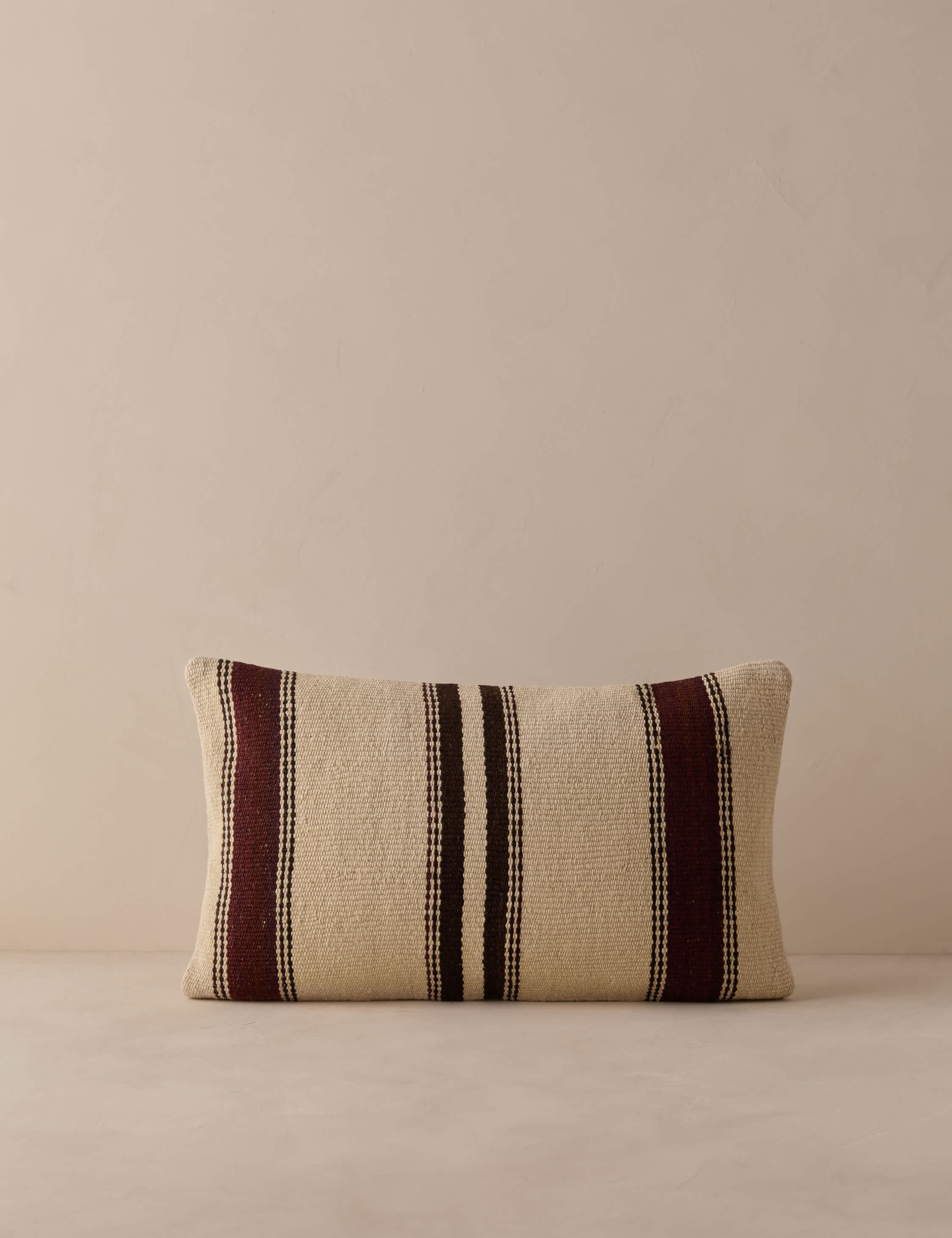 Lulu and Georgia Vintage Lumbar Pillow No. 336, 12" x 20"