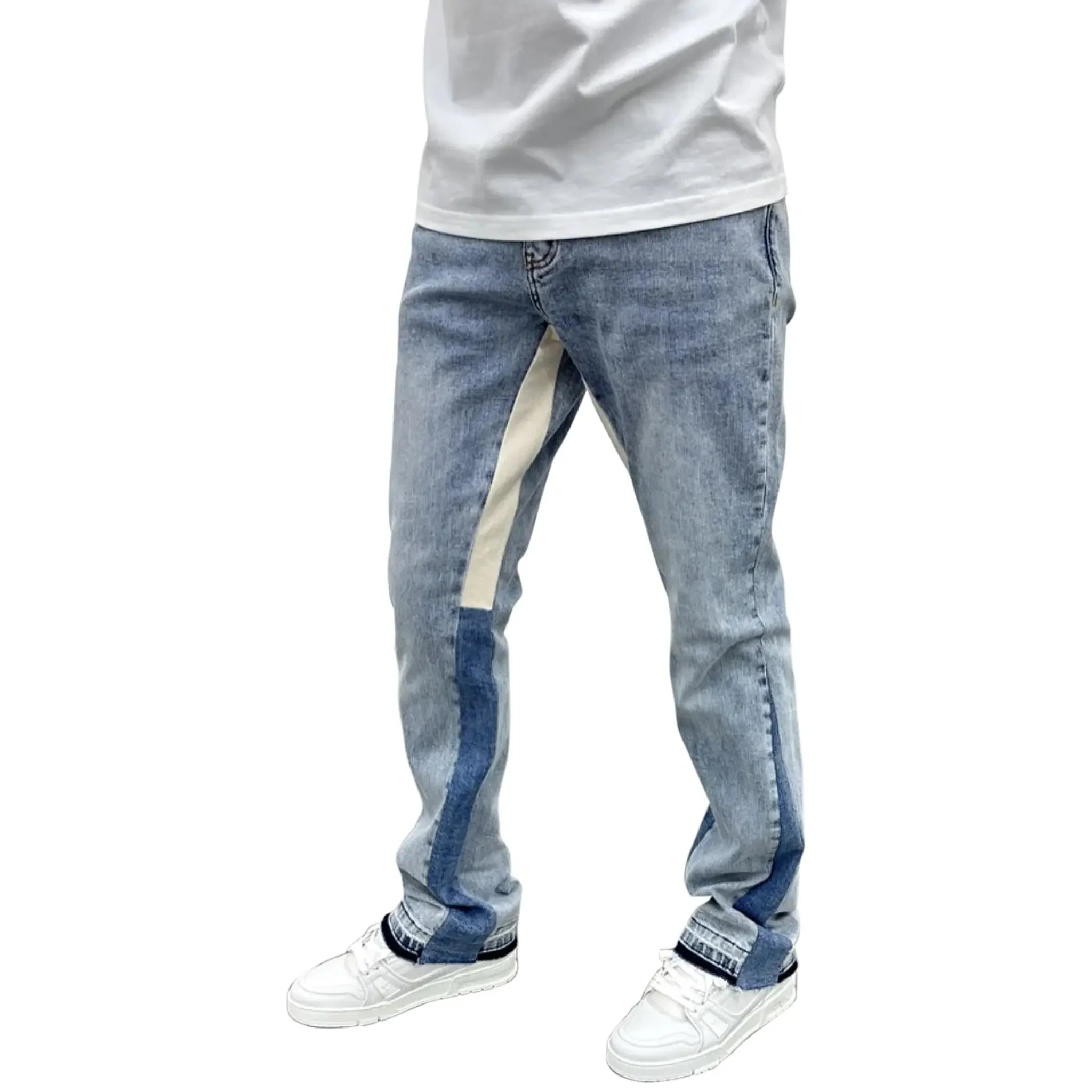 SIARR Flared Jeans Blue - view 4