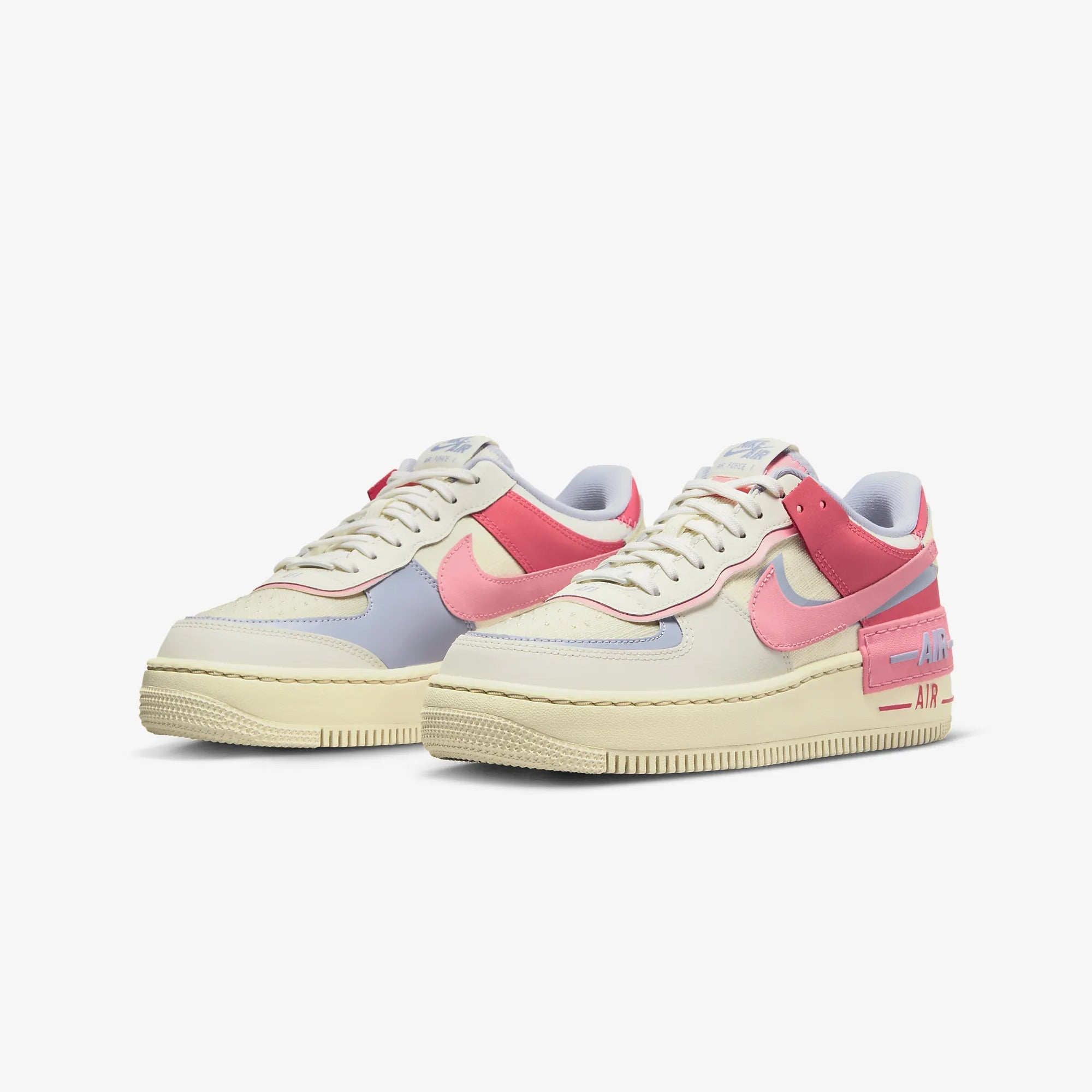 Nike | AIR FORCE 1 SHADOW { INDIGO HAZE/CORAL CHALK