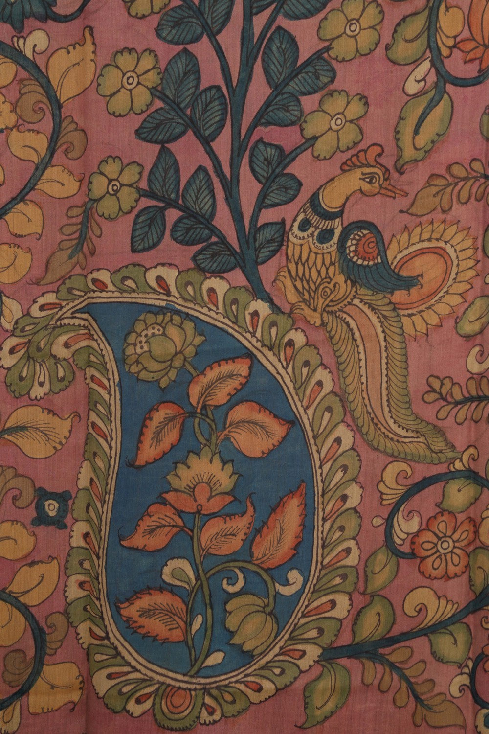 Kalanjali Kalamkari Hand-Painted Saree – Women's - view 2