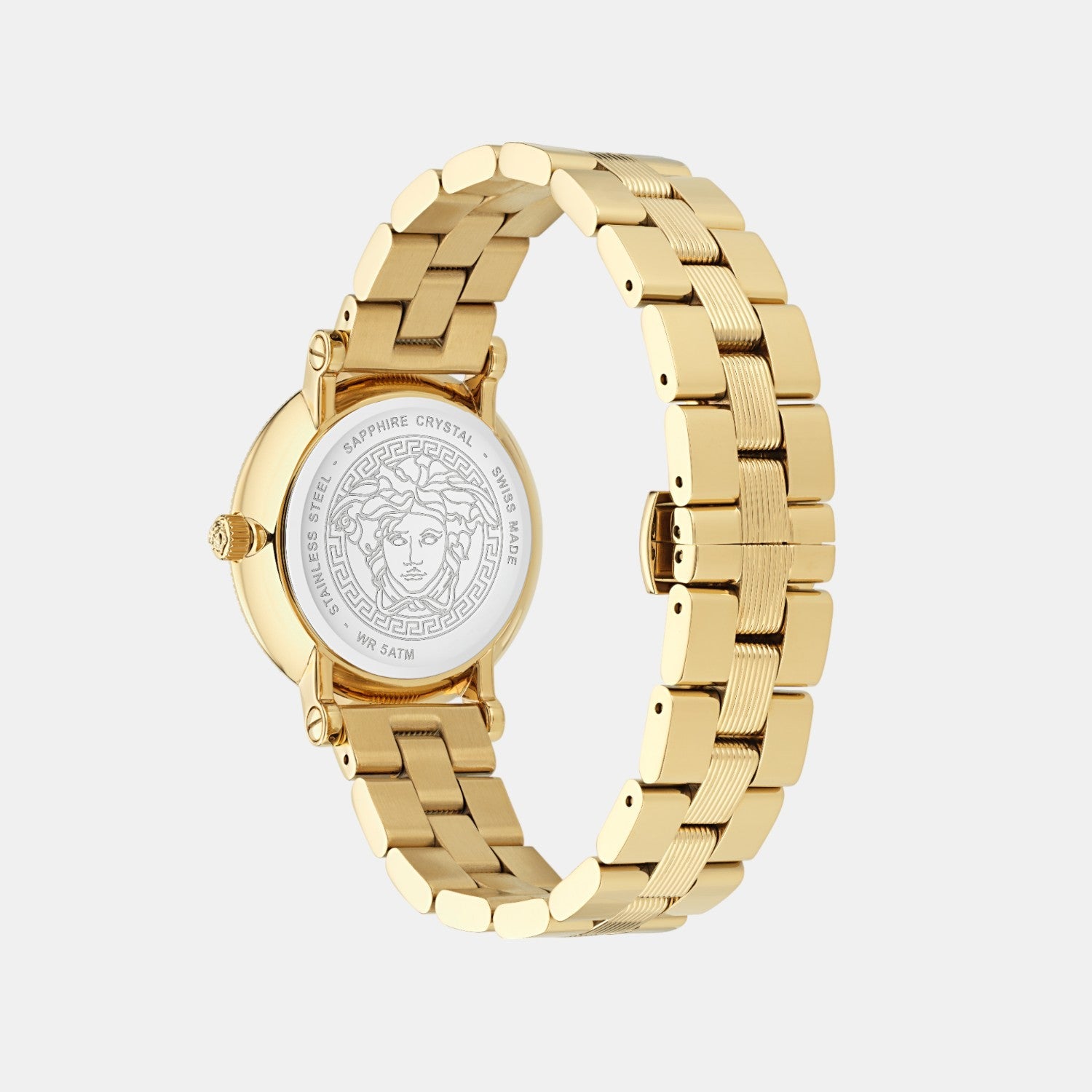 Versace Greca Flourish Women Quartz Black Dial Analog Stainless Steel Watch VE7F00623 - view 4