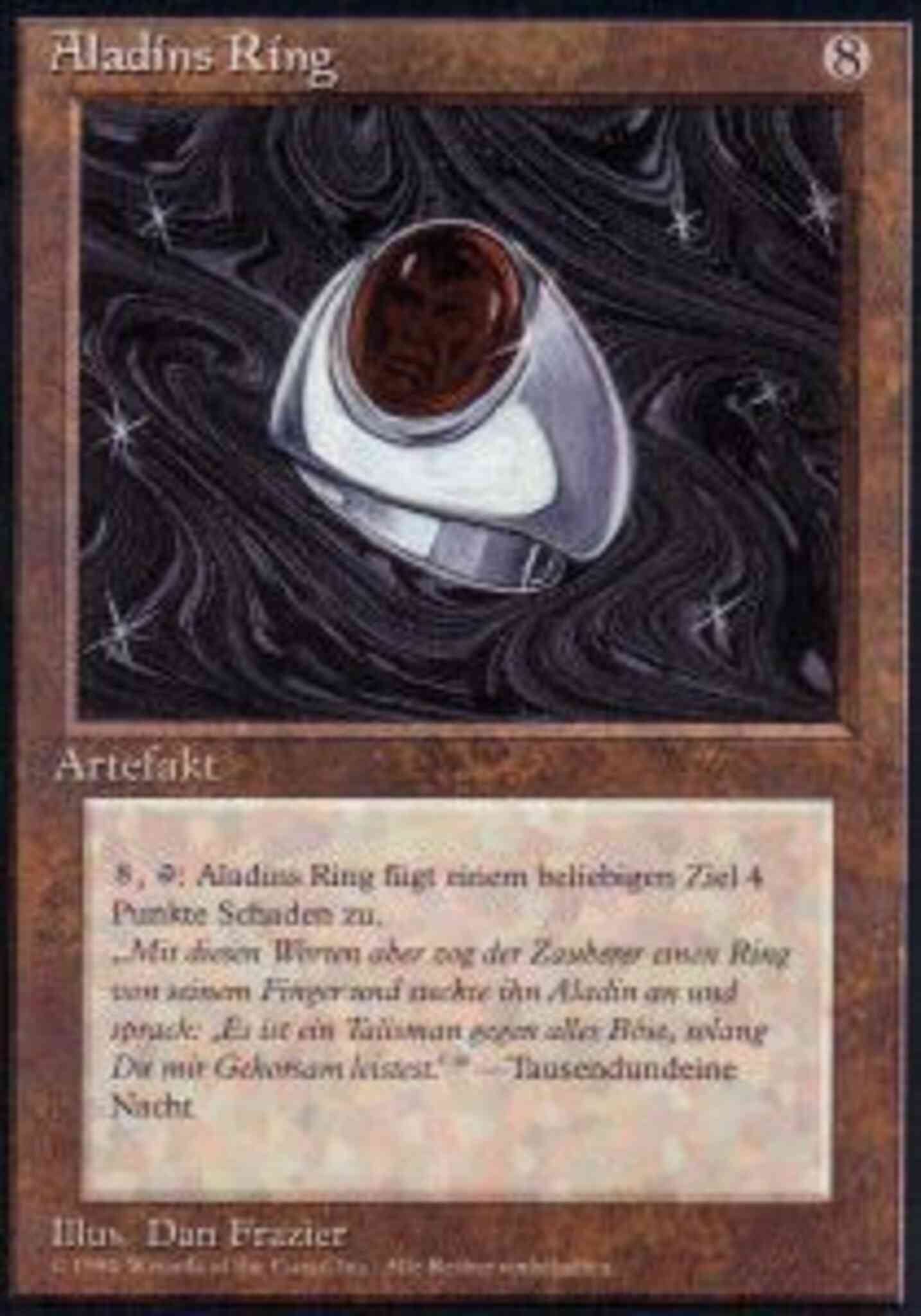 German 232 foreign – Magic Aladdin's Ring - German [232] [Foreign Black Border: German] [Non-Foil]