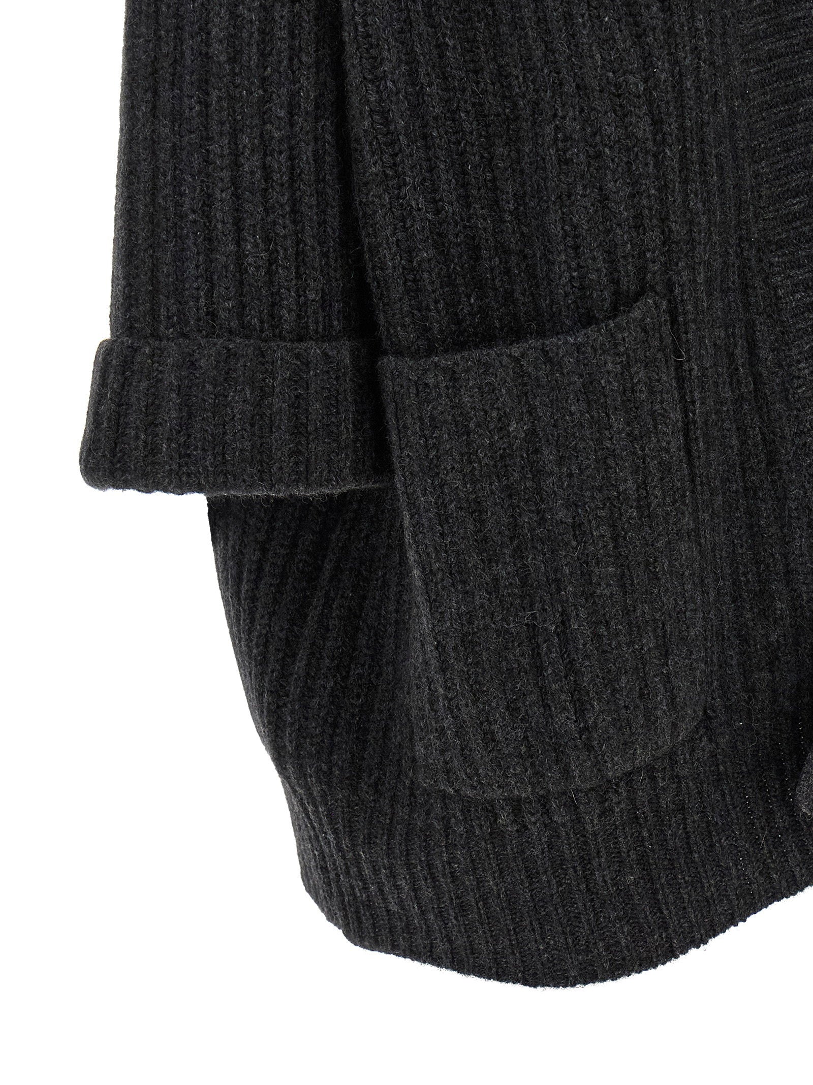 Be You Ribbed Cardigan – 100% cashmere - view 4