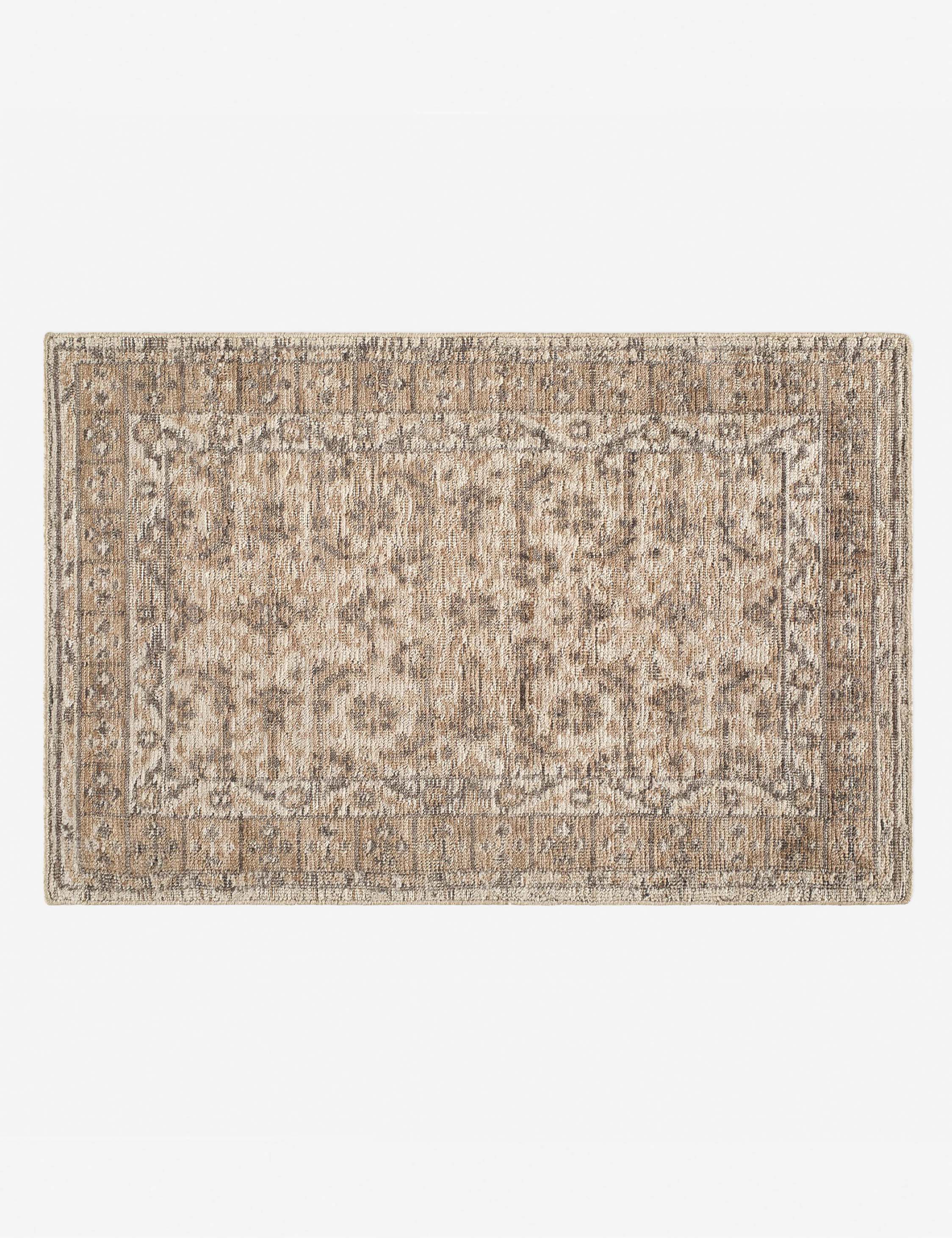 Lulu and Georgia Tamkin Hand-Knotted Rug – Tan and Beige - view 2