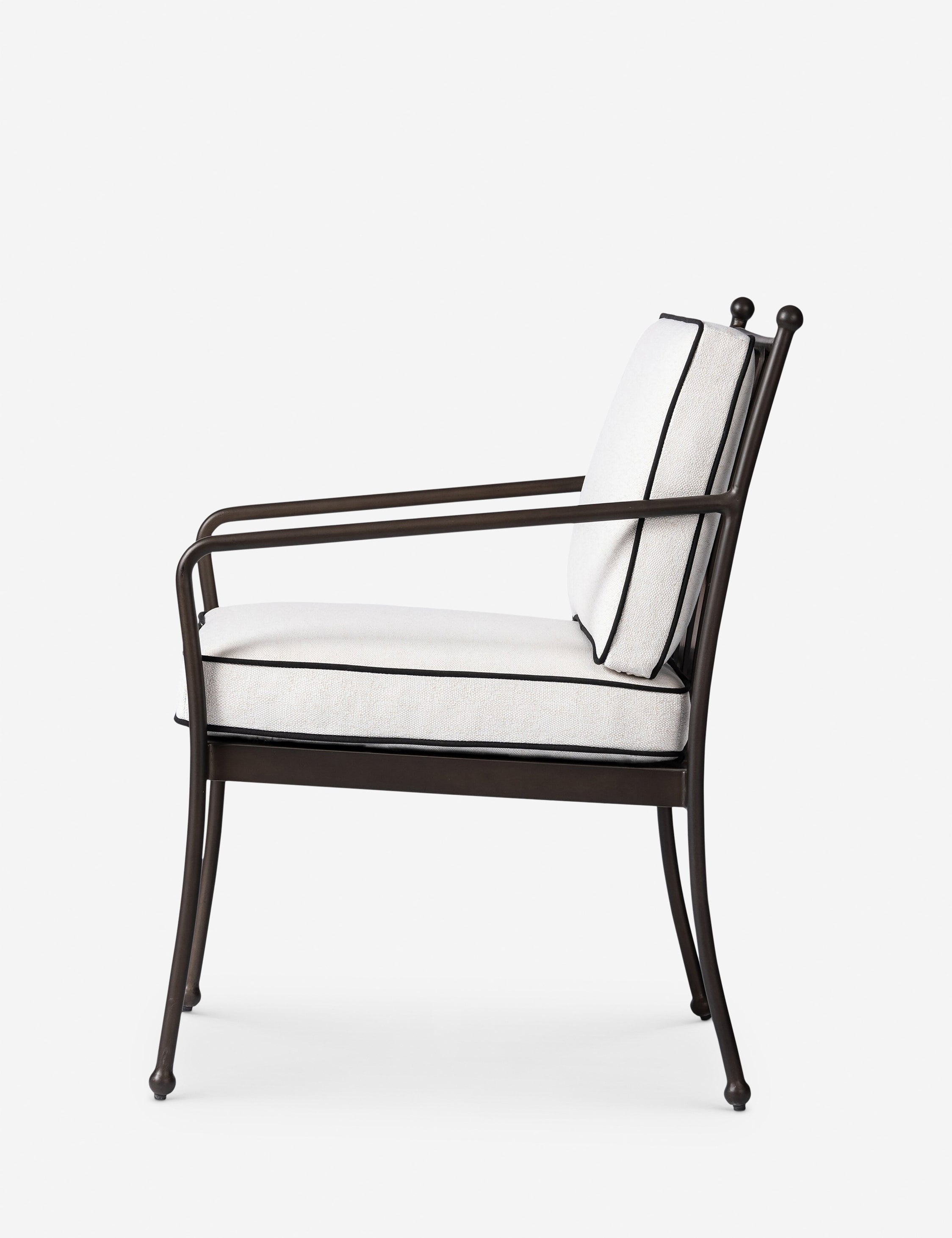 Lulu and Georgia Gracen Outdoor Dining Arm Chair - view 12