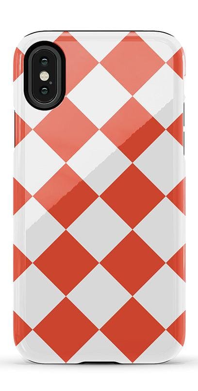 Casetry Red Checkerboard | High Contrast Design Case - view 19
