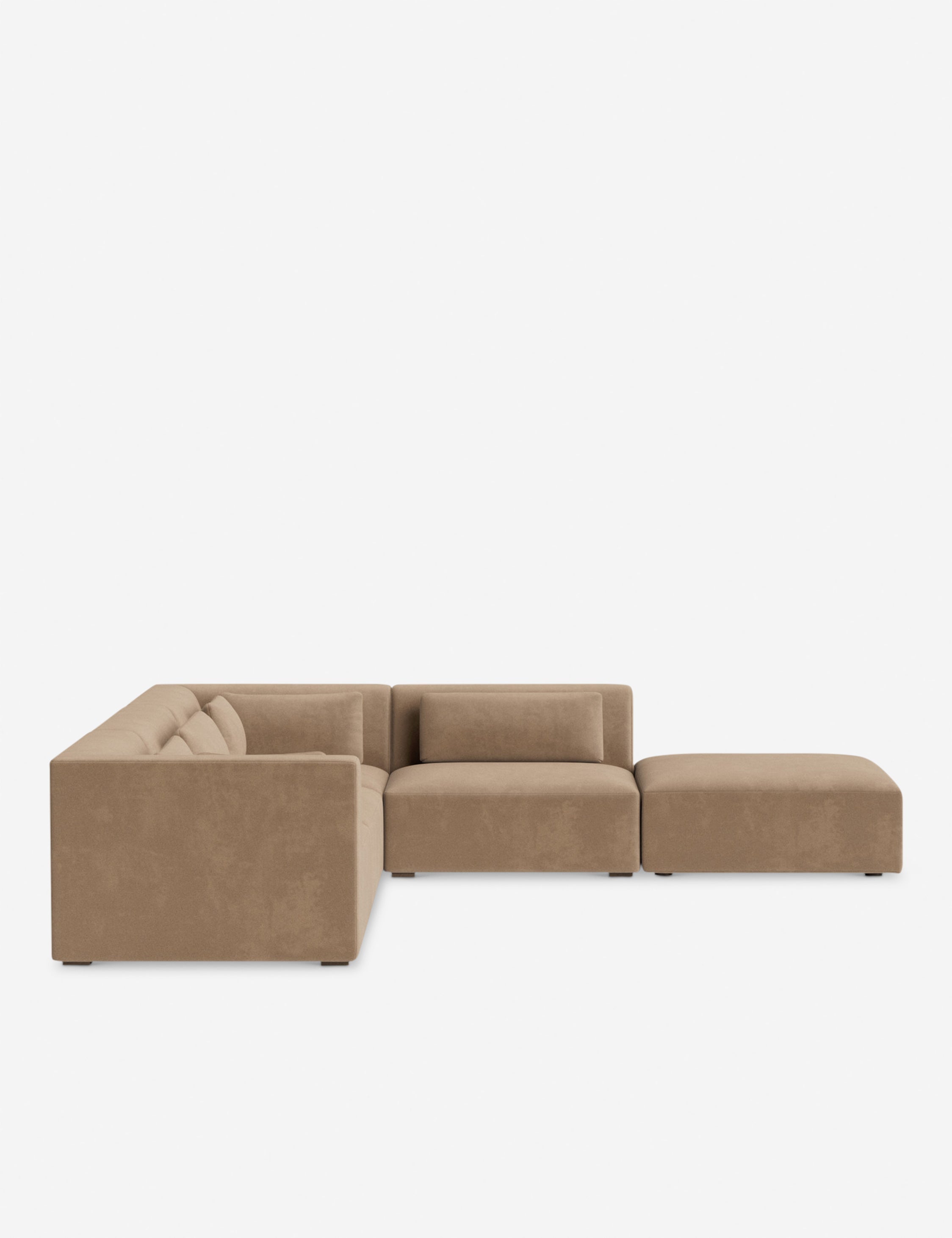 Lulu and Georgia Koh Modular Sectional Sofa With Ottoman - view 190