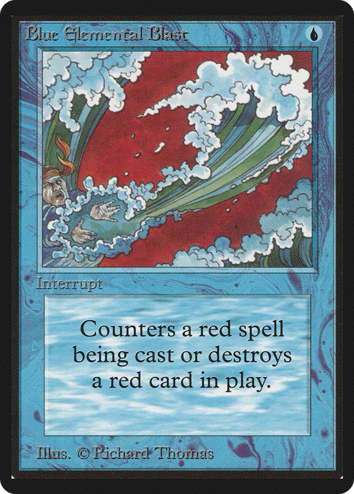 Magic Blue Elemental Blast [50] [Limited Edition Beta] [Non-Foil]