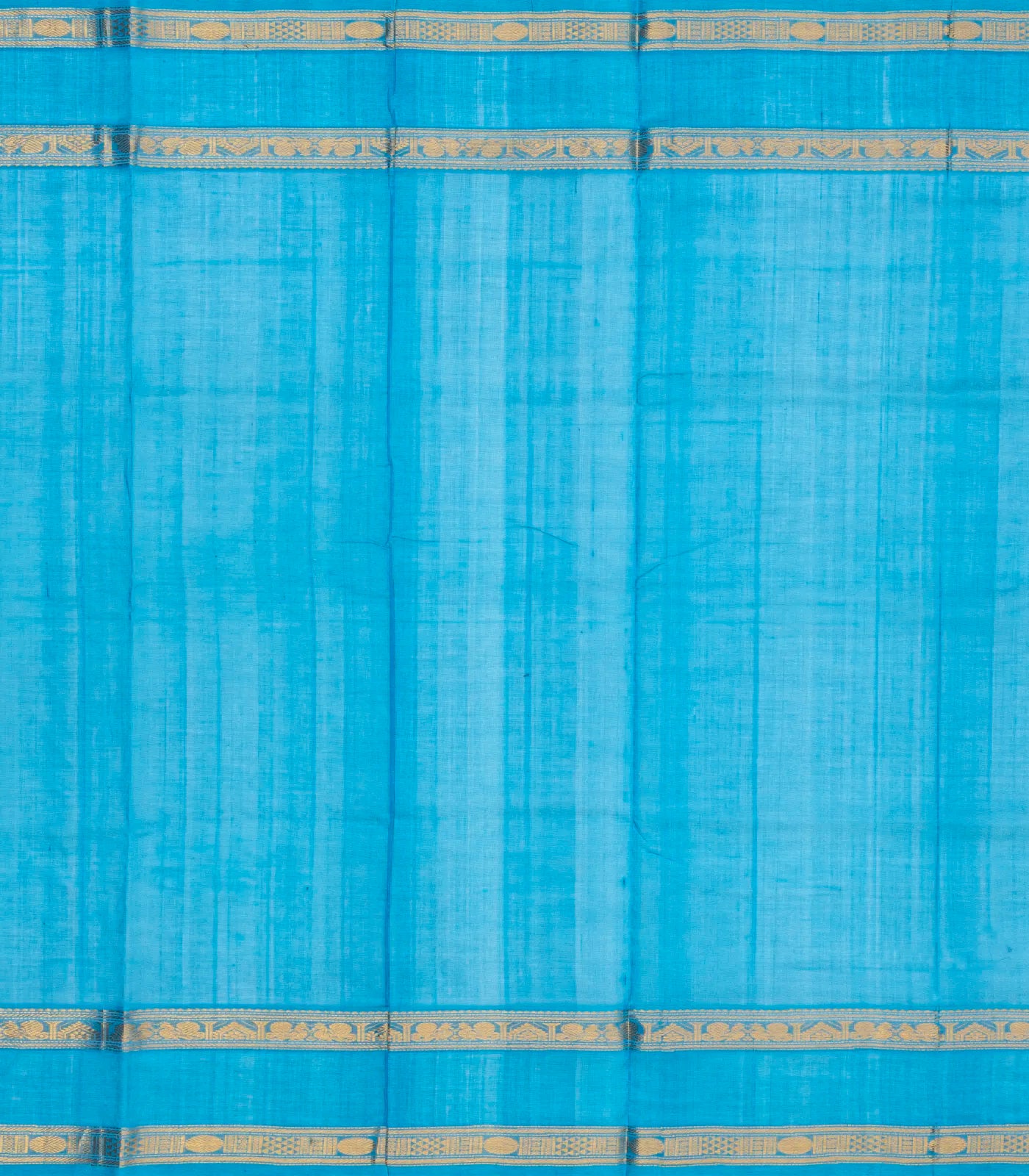 RmKV Crimson Handloom Silk Cotton Saree With Stripes - view 4