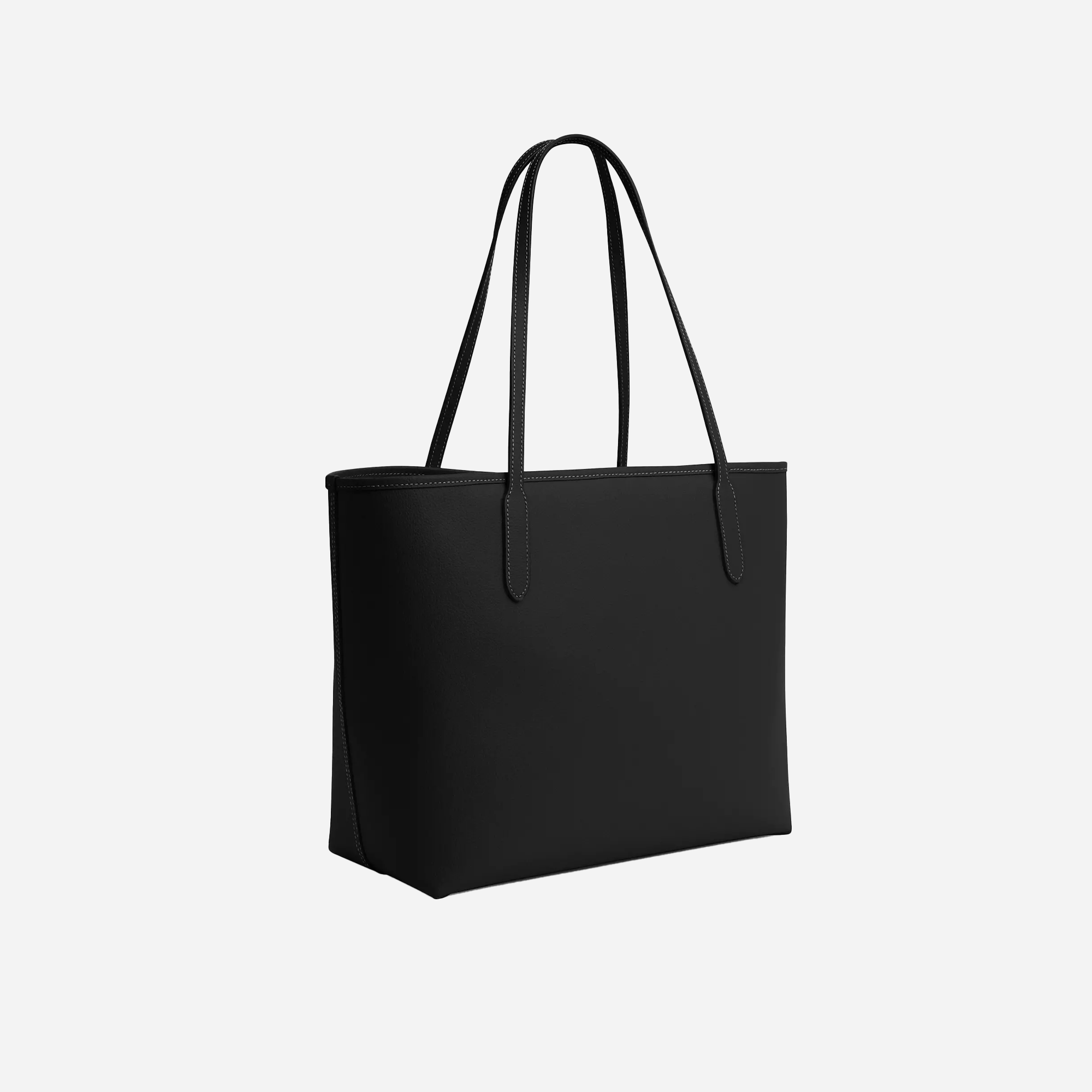 Coach City Tote Bag pebbled leather/Gold/Black - view 2
