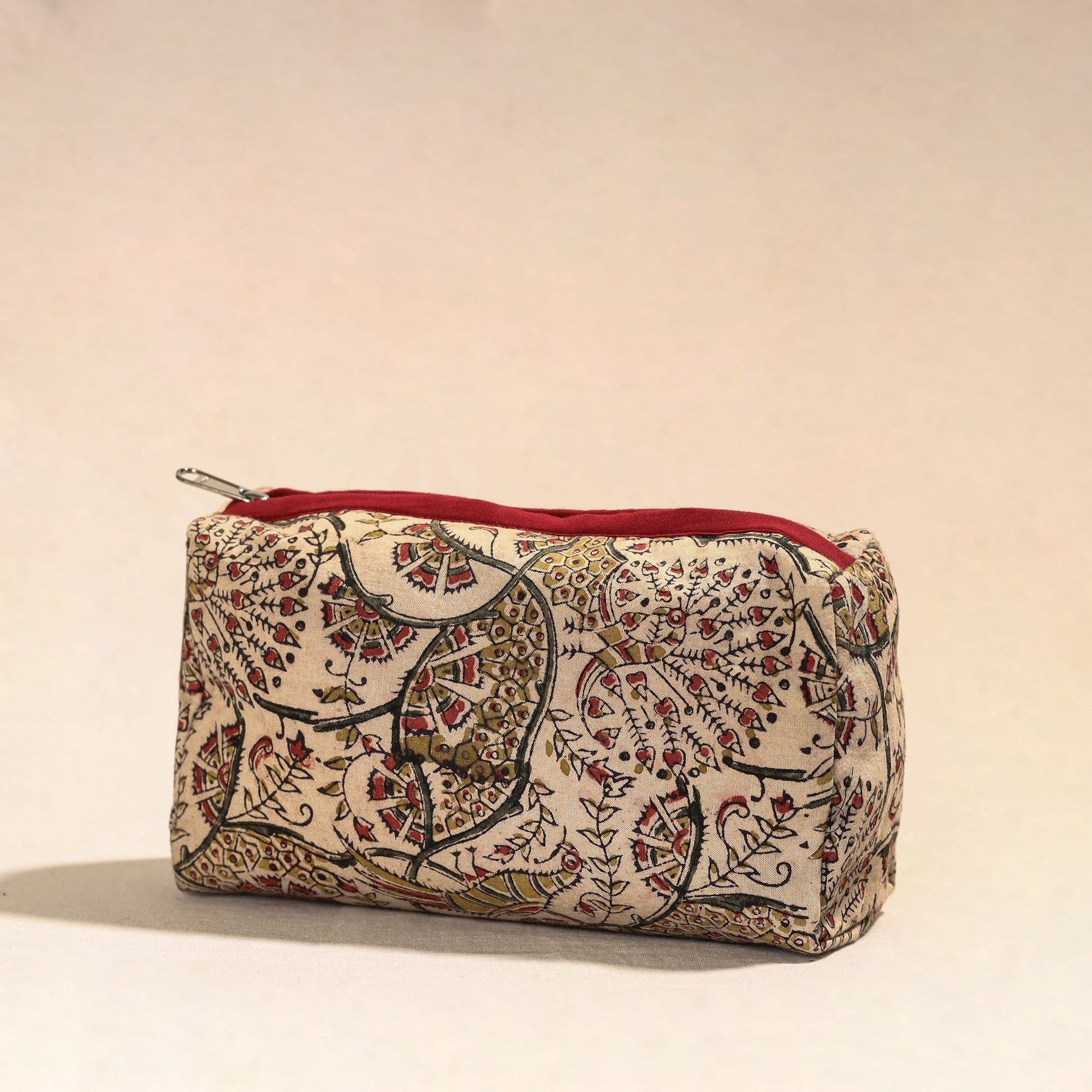 NOORI BAZAR Beige - Handmade Cotton Toiletry Pouch 18 - view 2