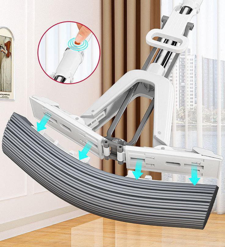 Roposo Clout New Easy Cleaning Folding Sponge Mop???? - view 3