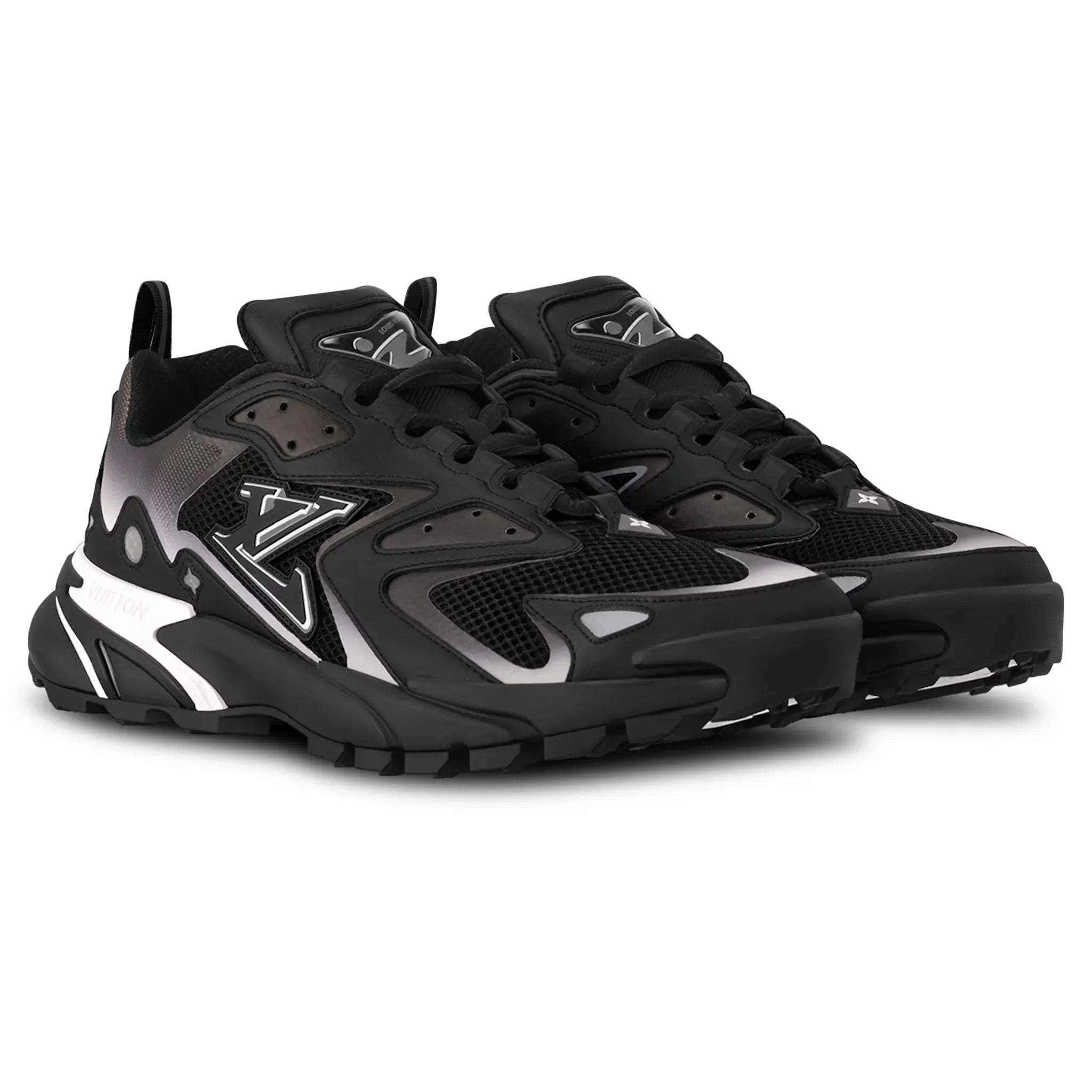 Louis Vuitton LV Runner Tatic Black White Sneaker - view 2