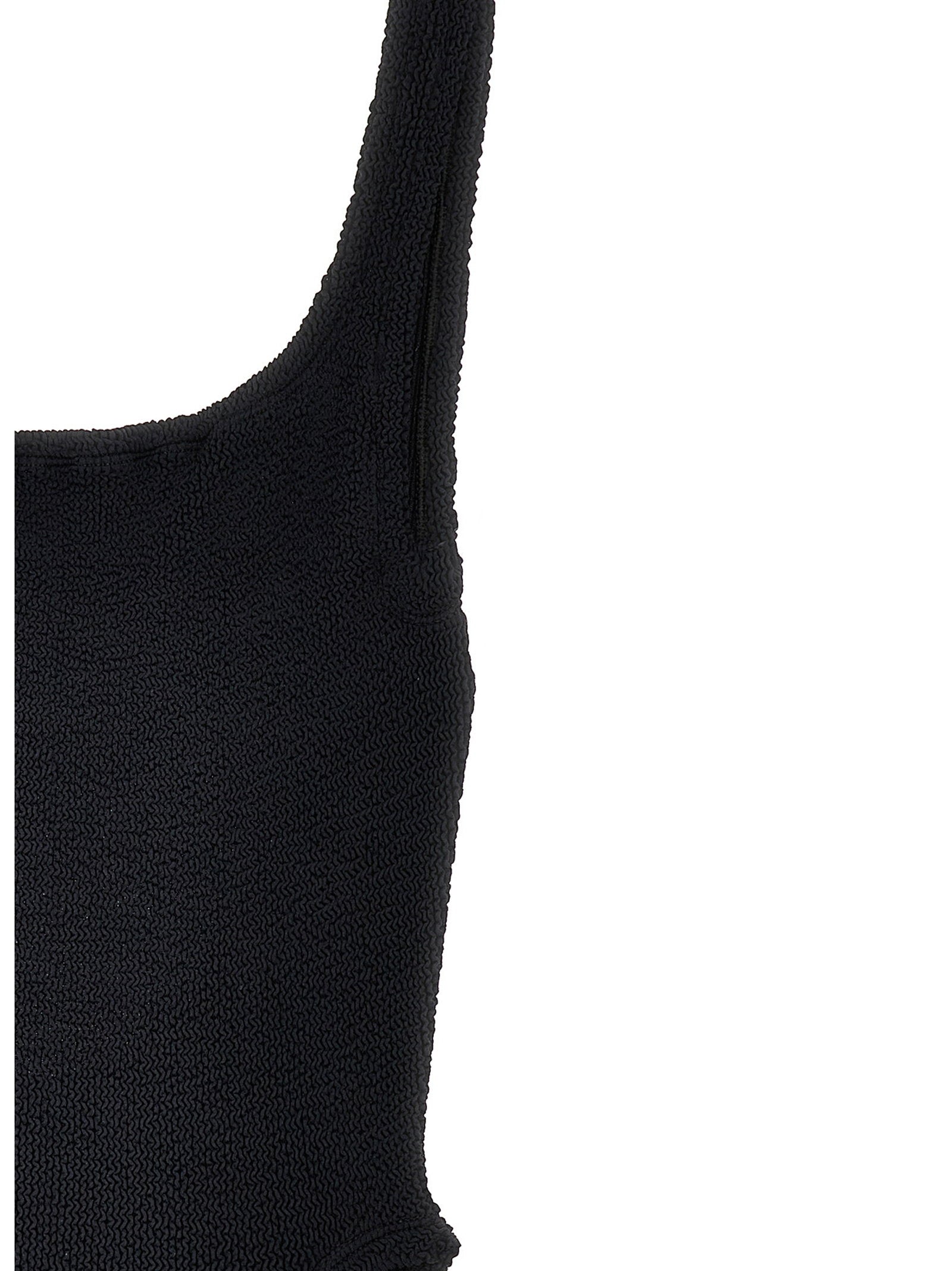 Hunza G Square Neck One-piece Swimsuit - view 3