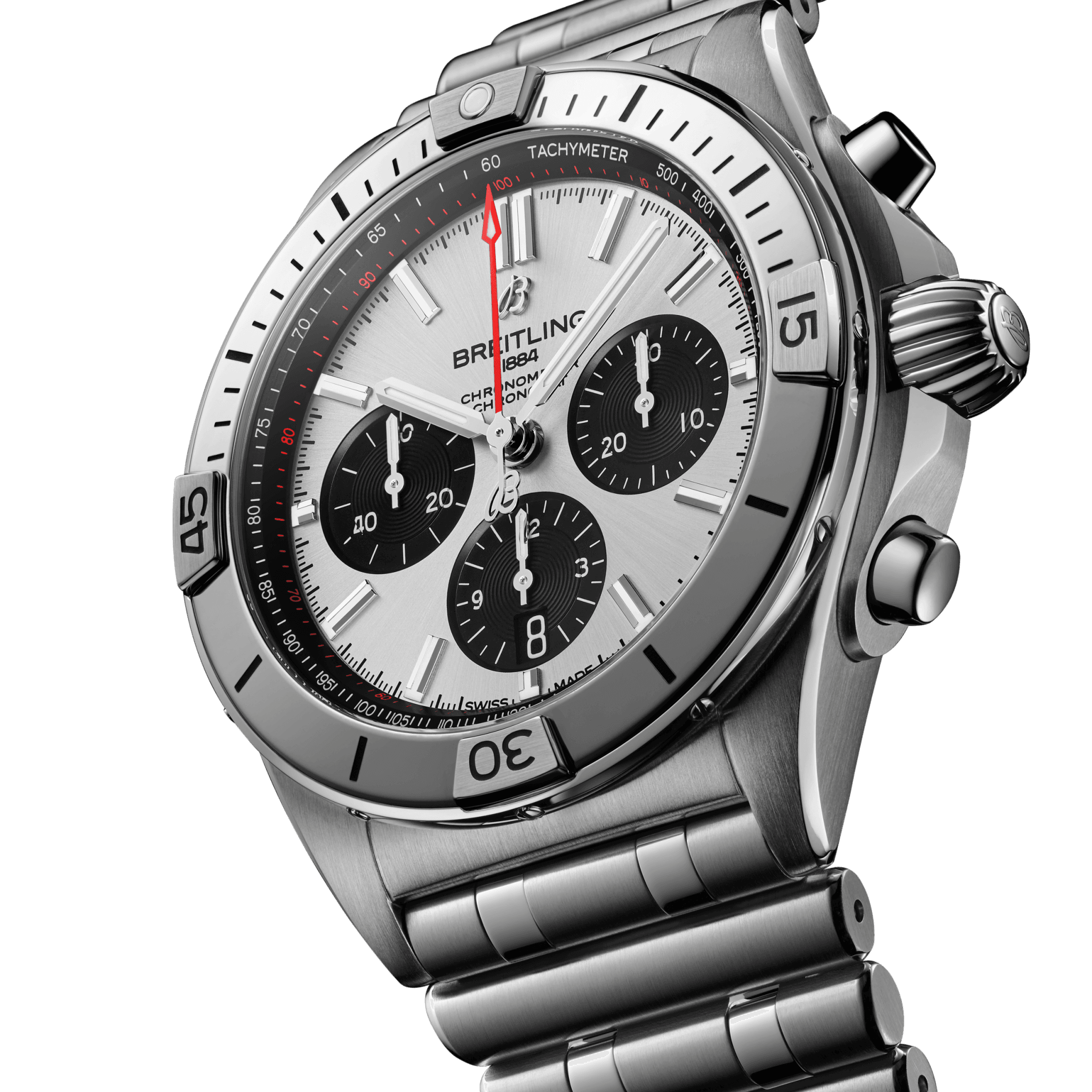 Breitling Chronomat B01 Silver Dial Men 42mm - view 2